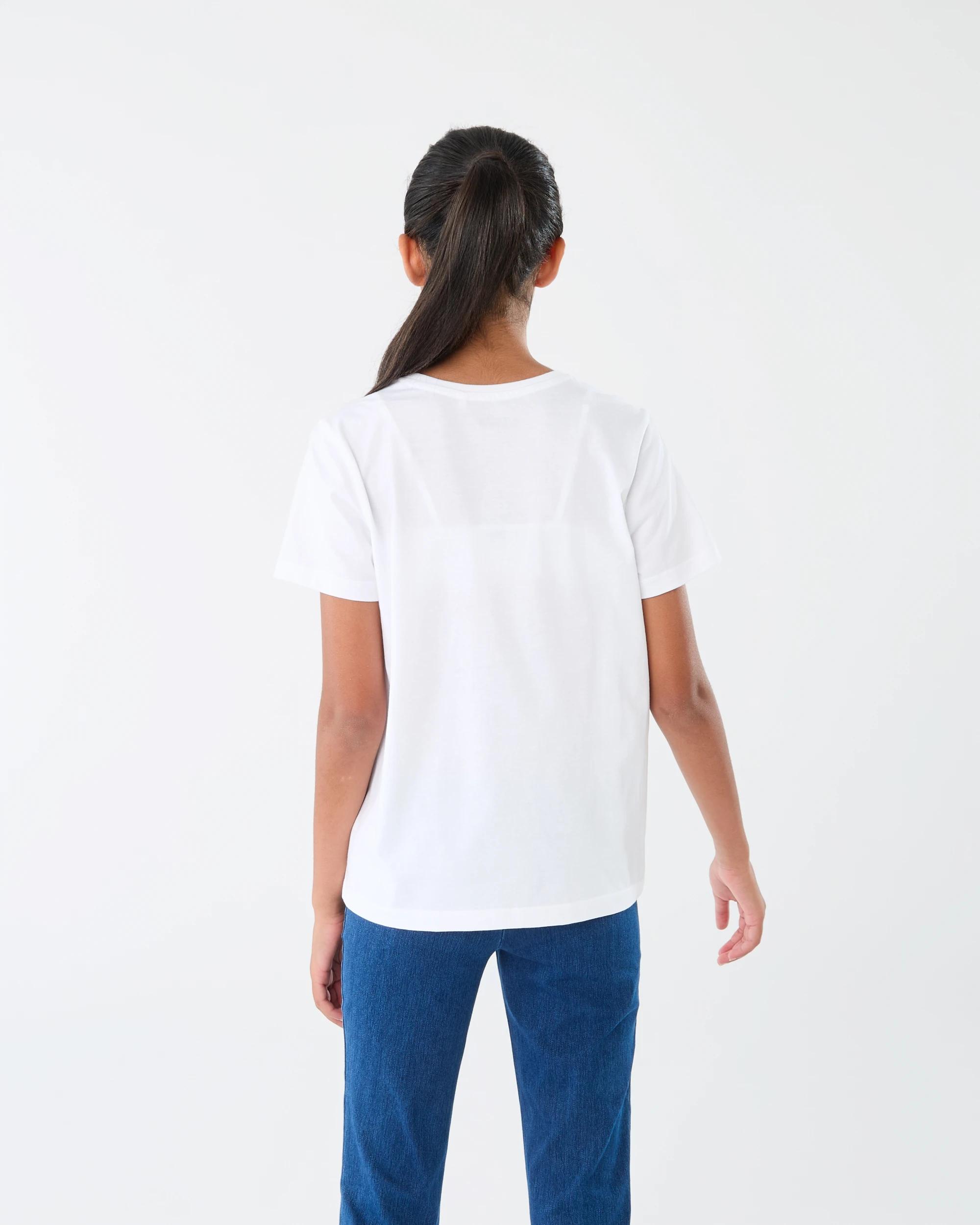 2 Short Sleeve Print T-shirt Wht Brunch, 2 of 7