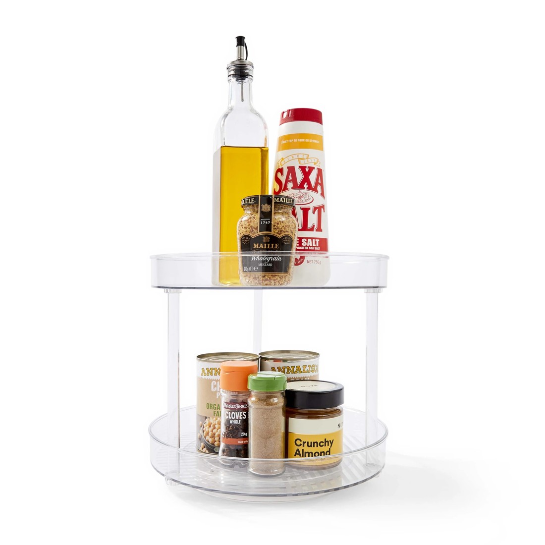 2 Clear 2 Tier Turntable, 2 of 9