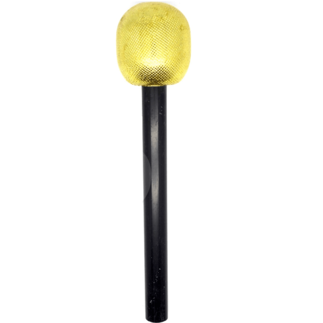2 Br Costumes Glitter 80s Party Microphone Karaoke Toy Disco Themed Costume Awards Night 25cm - Gold, 2 of 2