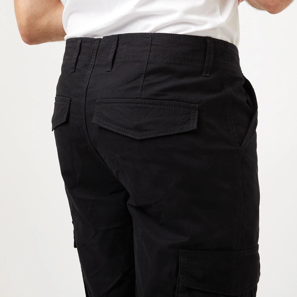 8 Regular Cargo Pants Black, 8 of 9