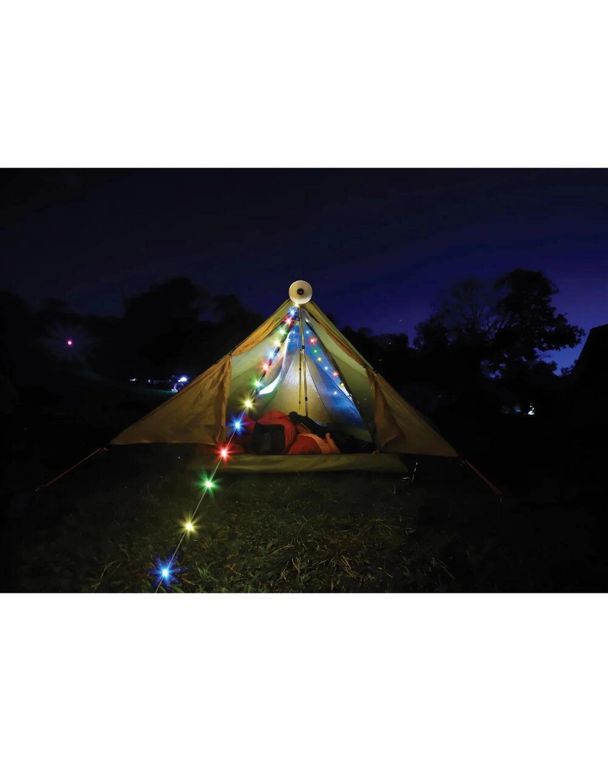 7 Maverick Retractable LED Rainbow String Lights 10m  USBC Rechargeable, 7 of 9