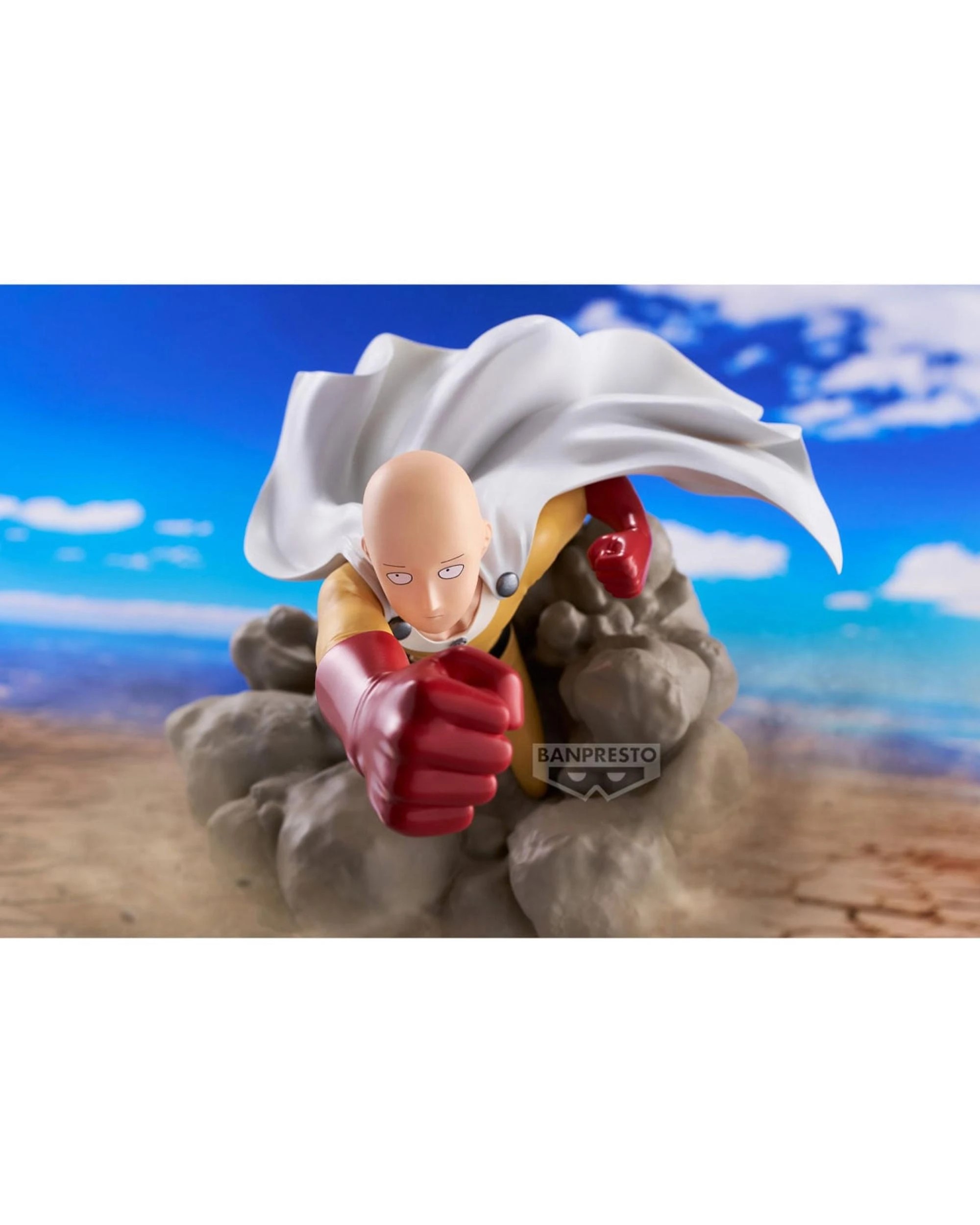 4 Banpresto On-Punch Man Saitama Diorama Figure, 4 of 5