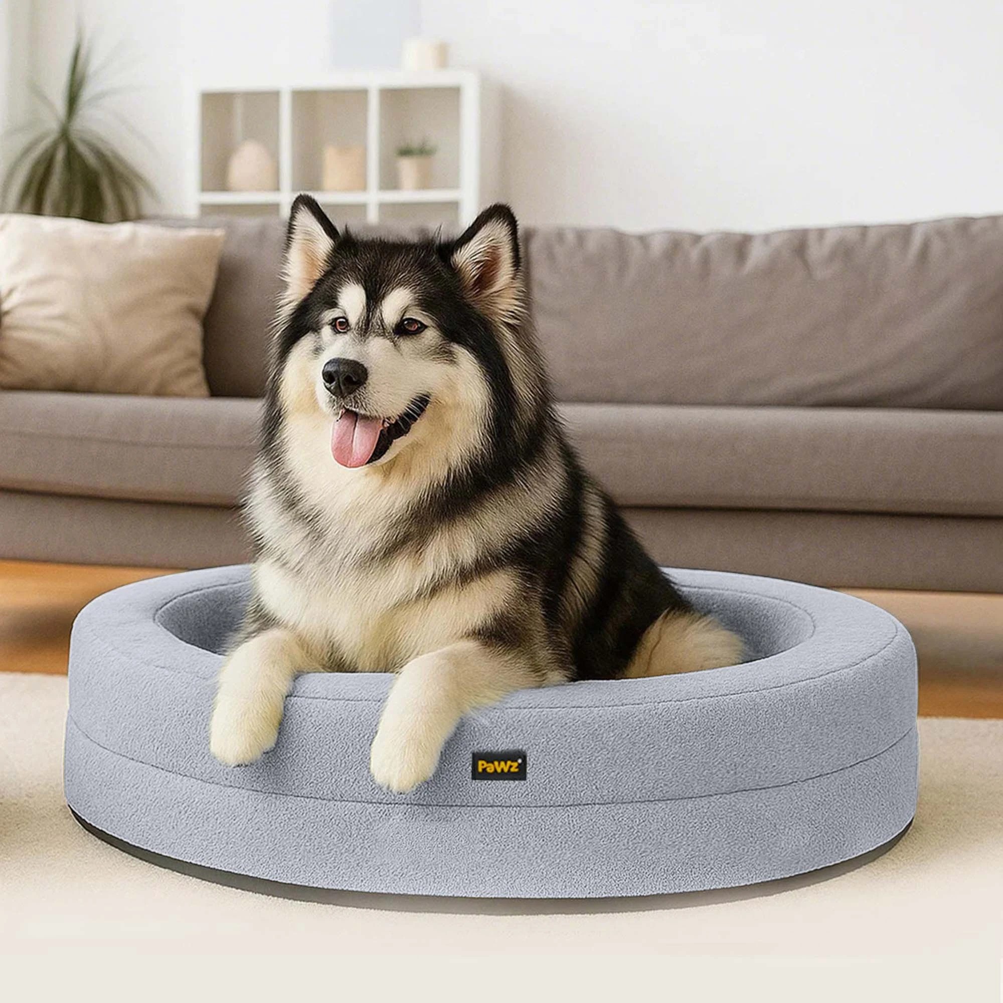 8 Pawz Washable Round Pet Bed XXL, 8 of 9