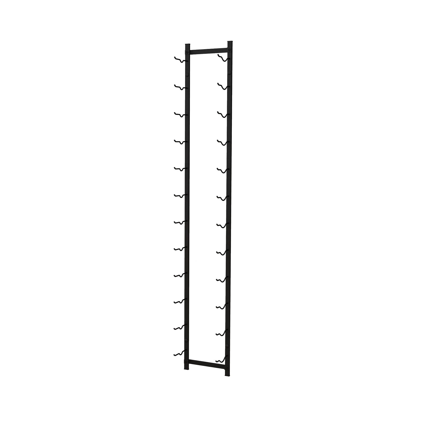 1 Costway 12 Bottles Wine Rack Wall Mounted Display Rack, 1 of 6