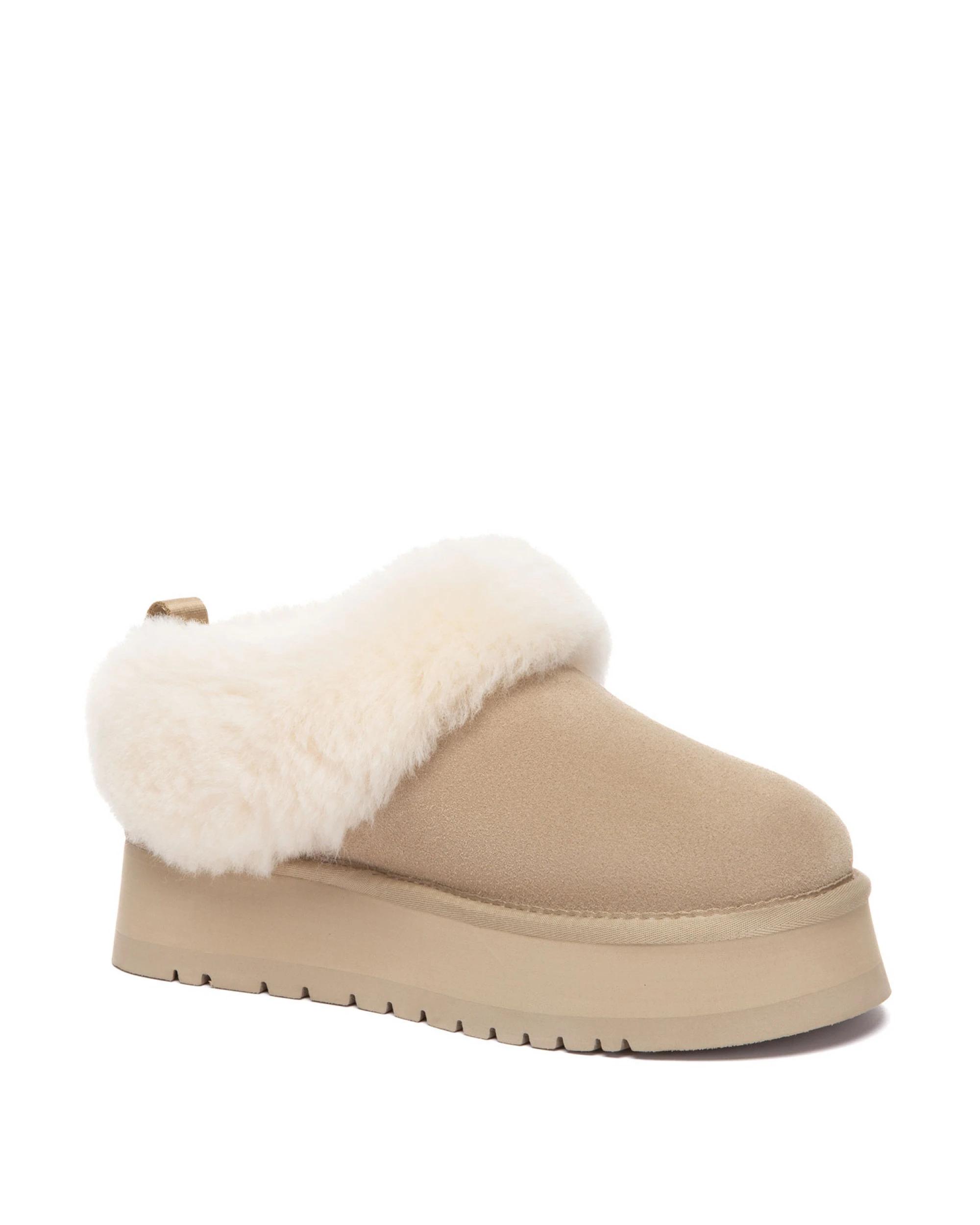 2 Australian Shepherd UGG Womens Glacial Slippers SAND, 2 of 5