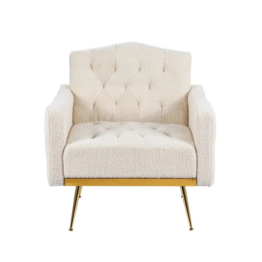 3 Artiss Armchair Boucle - Beige, 3 of 6