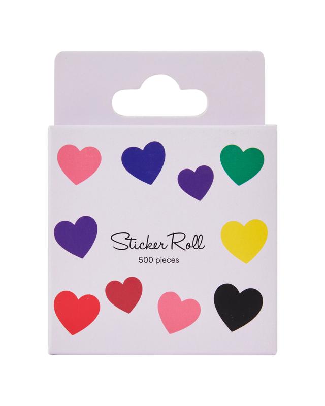 500 Piece Sticker Roll - H
