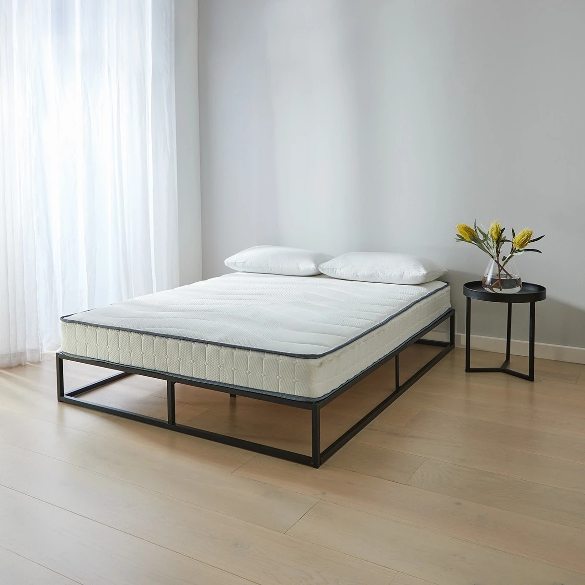 1 18cm Queen Bed Bonnell Viscolatex Memory Foam Mattress, 1 of 11