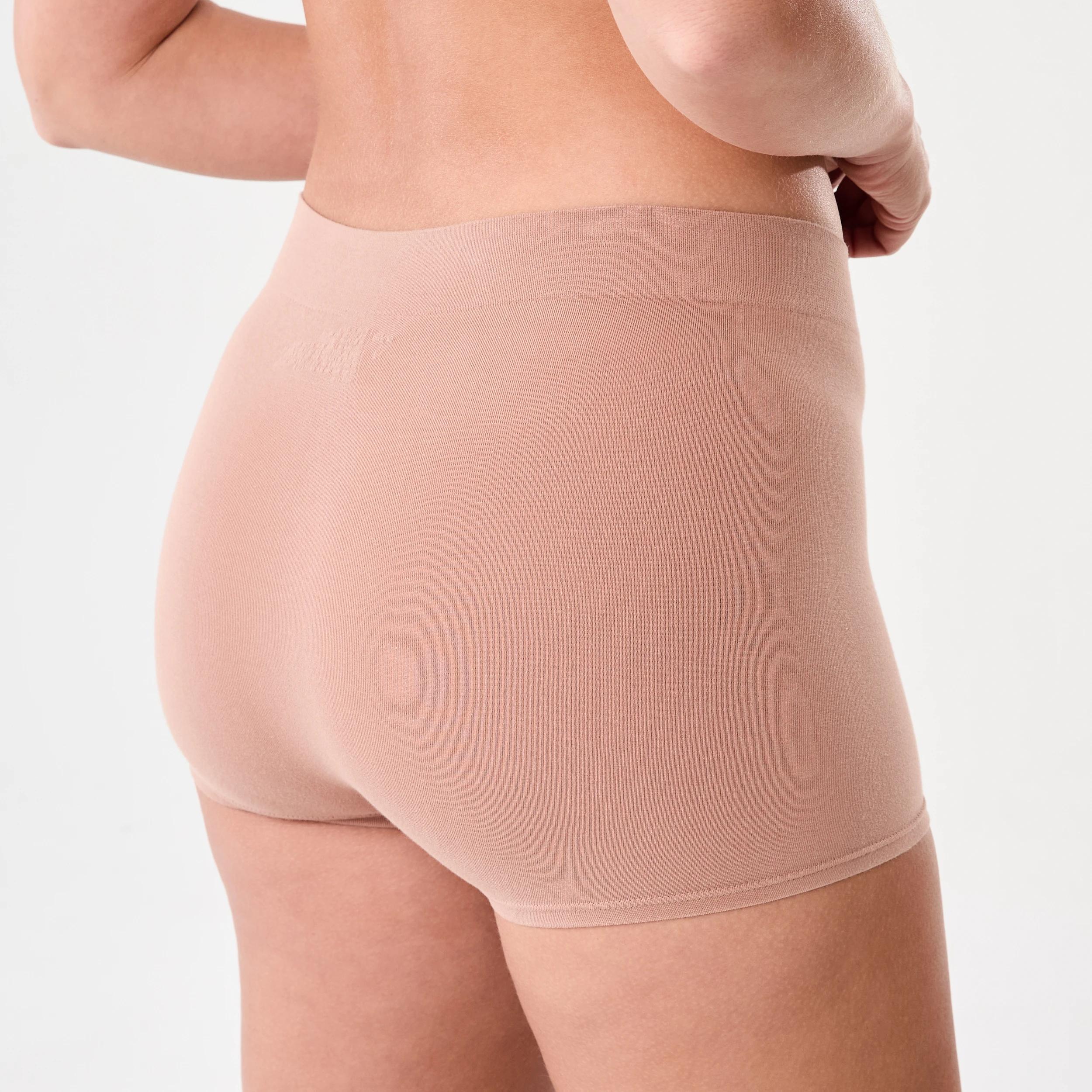 7 3 Pack Seamfree Cotton Boyleg Briefs BALLERINA, SACHET PINK, SOFT CLAY, 7 of 9