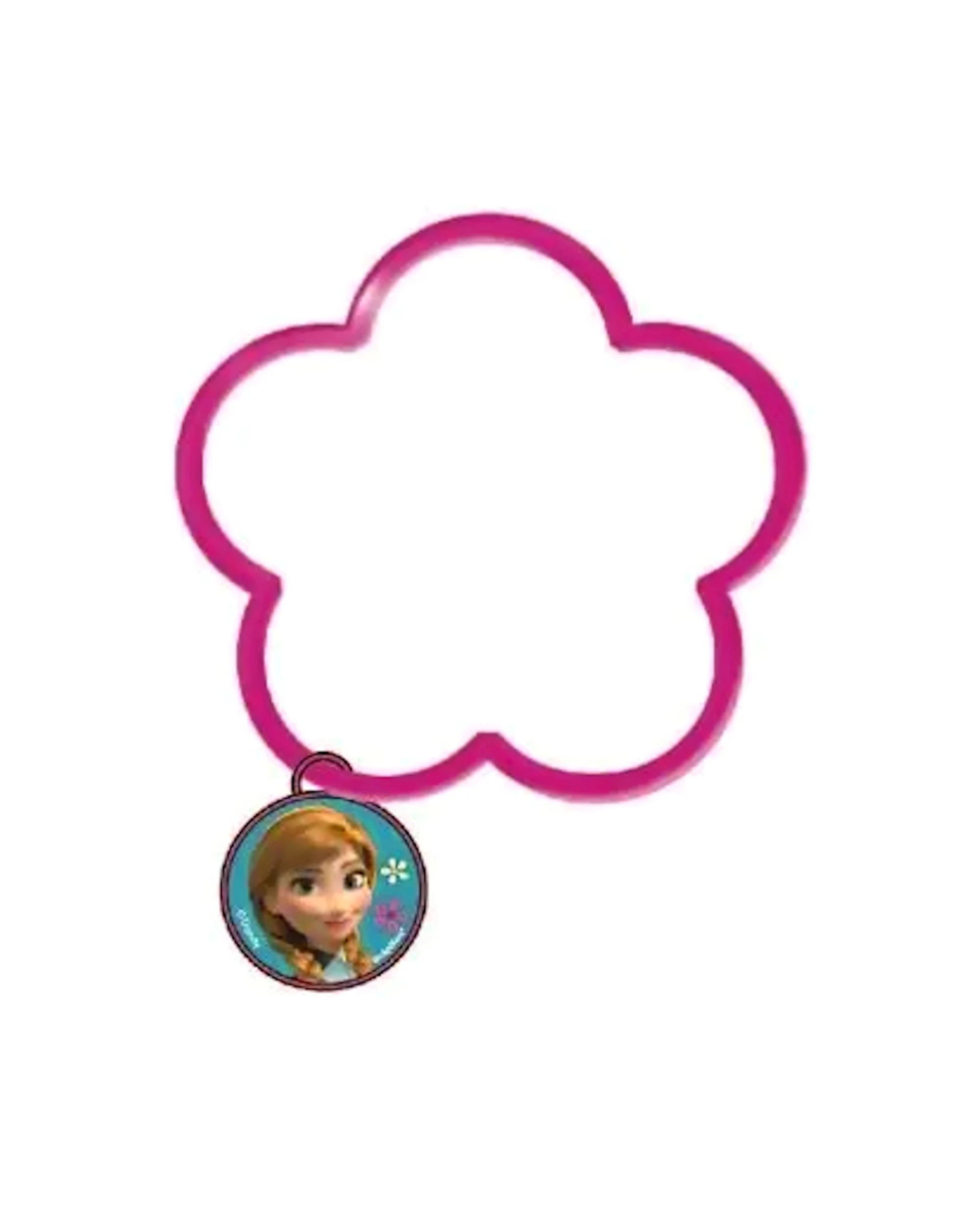 1 Amscan Inc. Frozen Charm Bracelet With Charm - Pink, 1 of 2