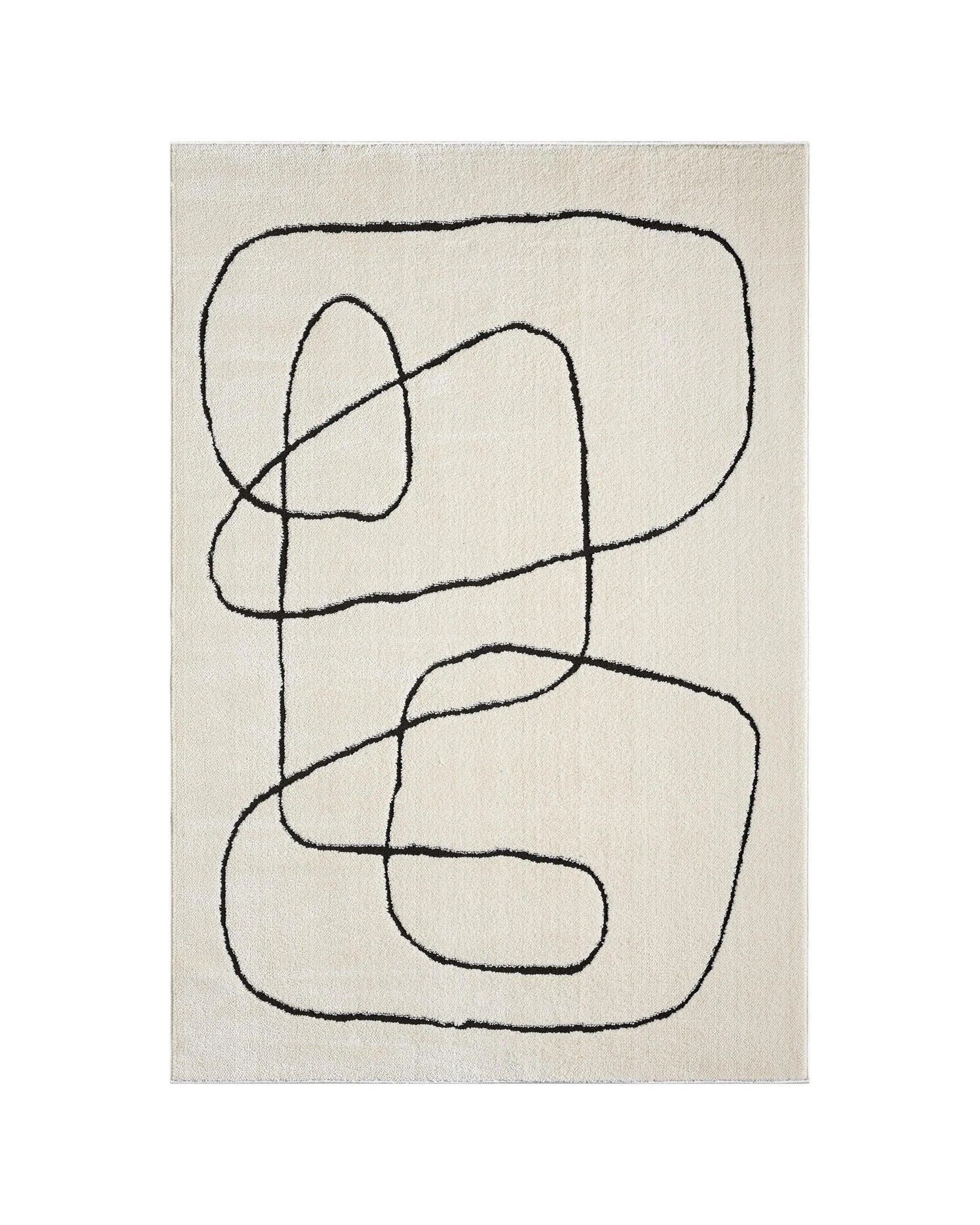 1 La Grace Home Admire Premium Rug - 300x400cm - Ivory, 1 of 10