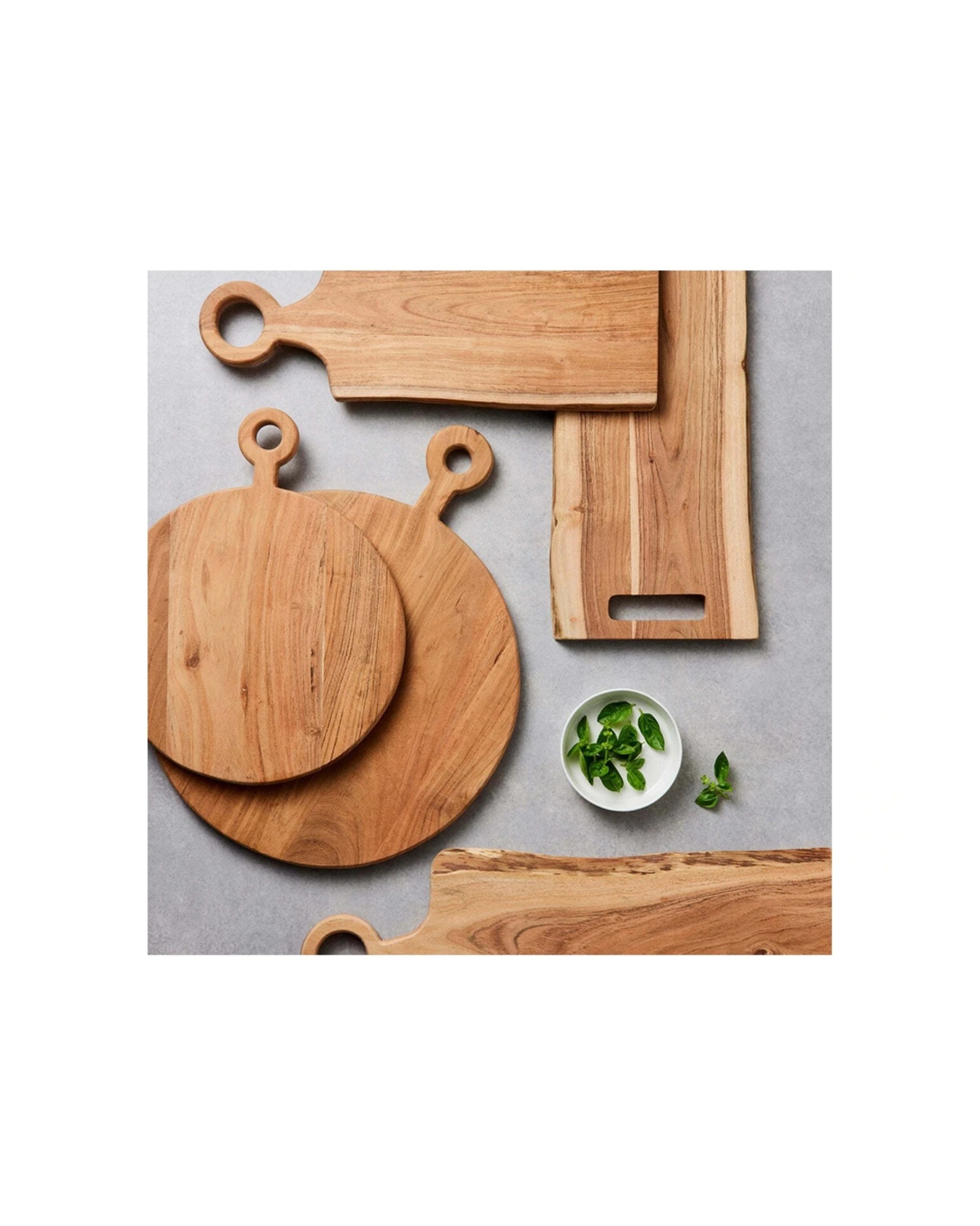 3 Maxwell & Williams Menara Rectangular Serving Paddle Wooden Acacia Wood 57x18cm - Brown, 3 of 3