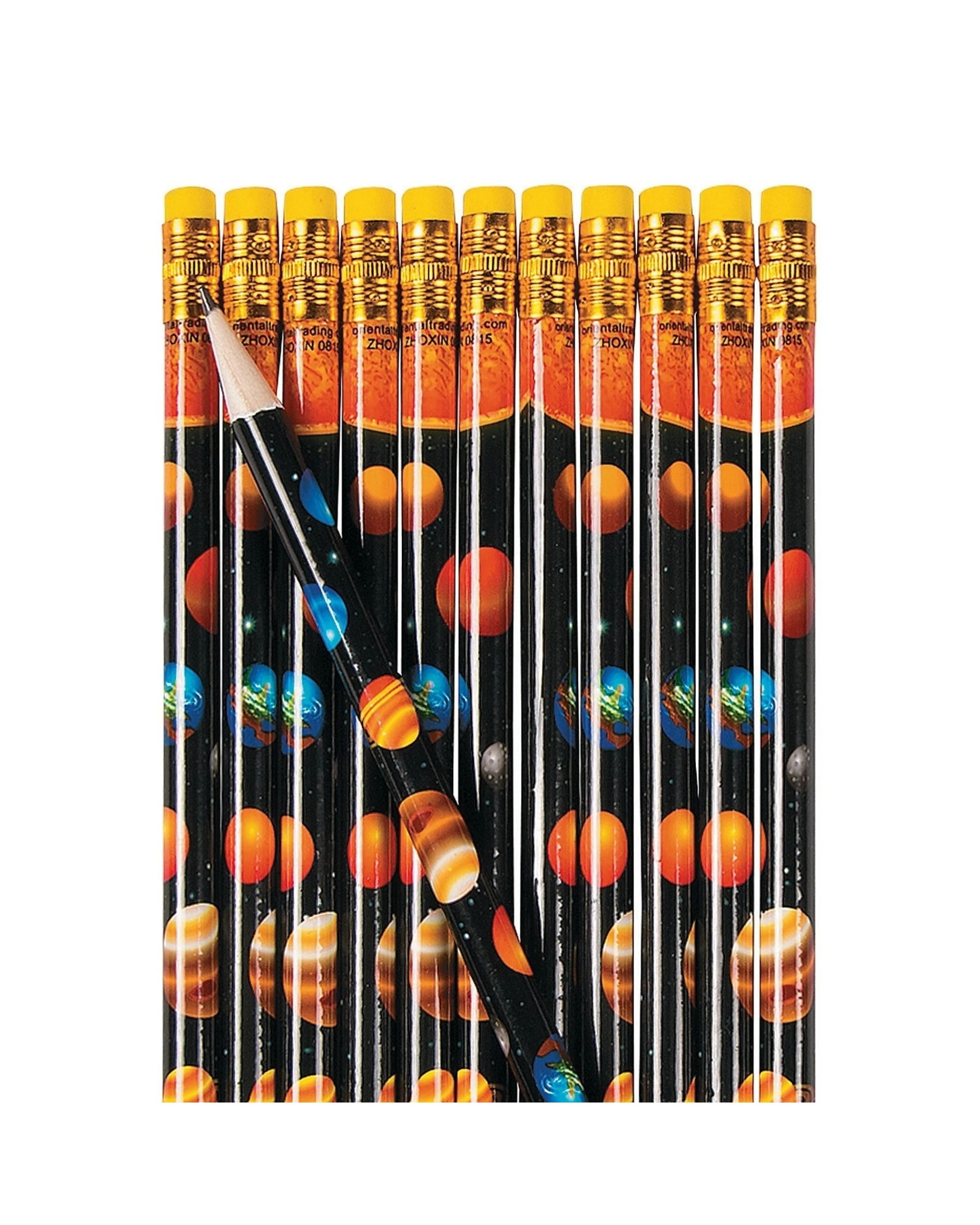 1 Partyrama Solar System Pencils Pack of 24, 1 of 1