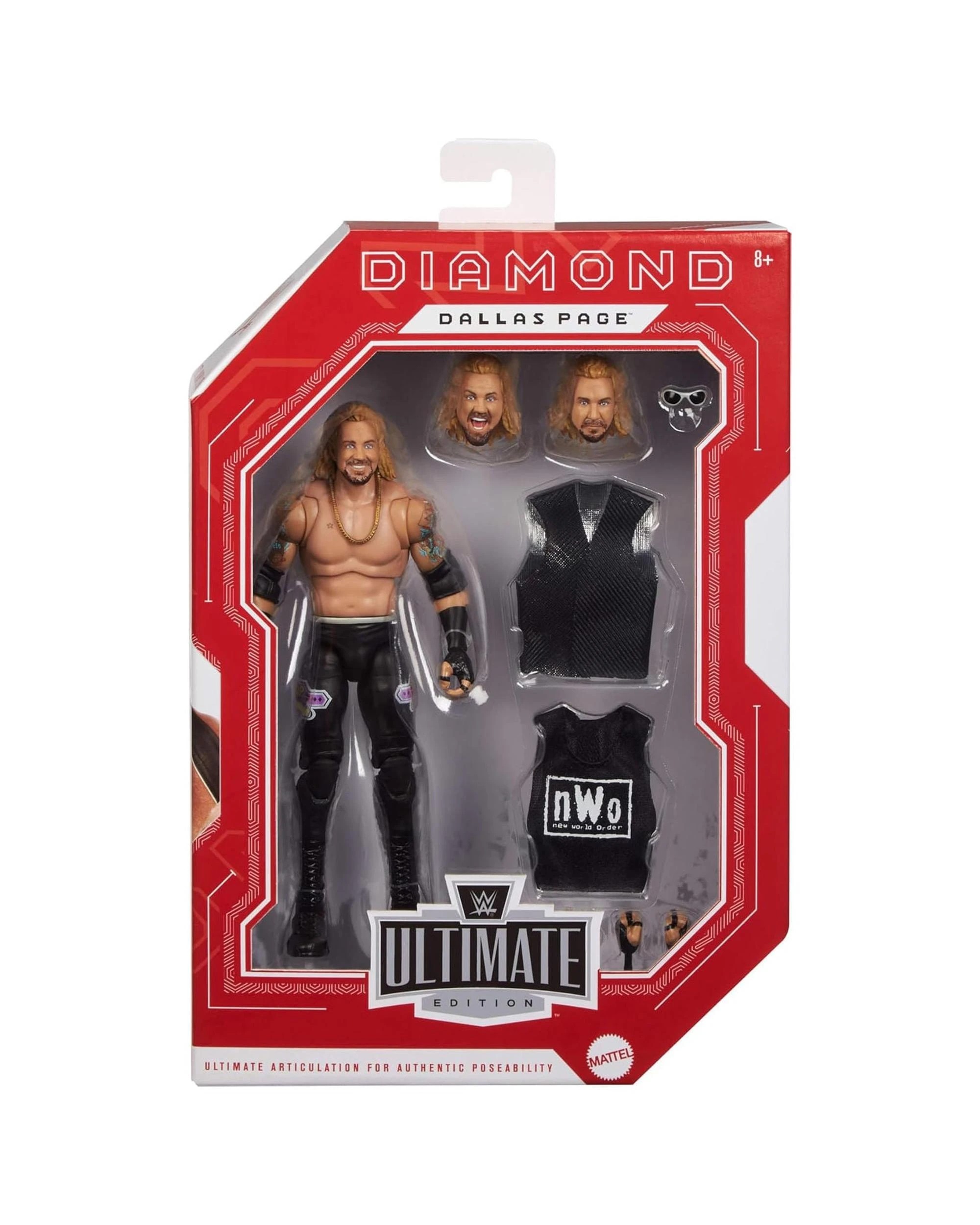 1 WWE Ultimate Edition The Monday Night War WWE vs WCW Diamond Dallas Page Action Figure, 1 of 6