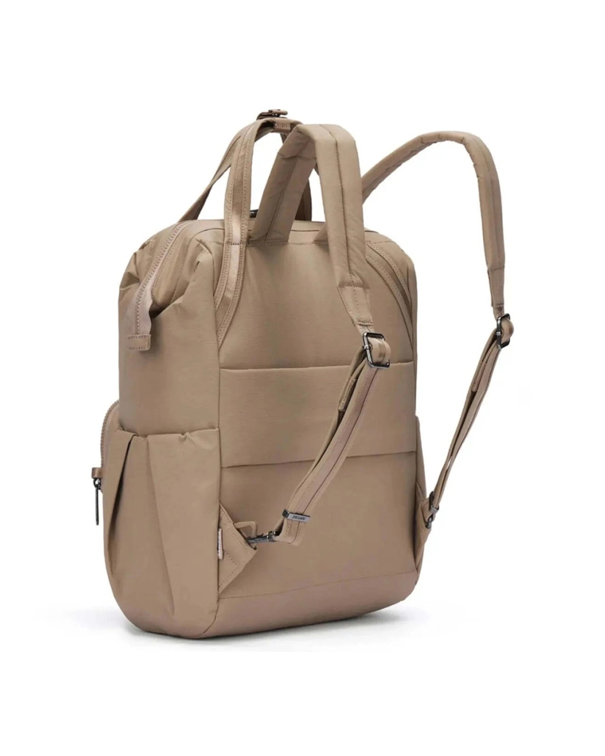 5 Pacsafe Citysafe CX Anti Theft RFID Blocking 16in Laptop Backpack Water Resistant 17L Taupe - Brown, 5 of 8