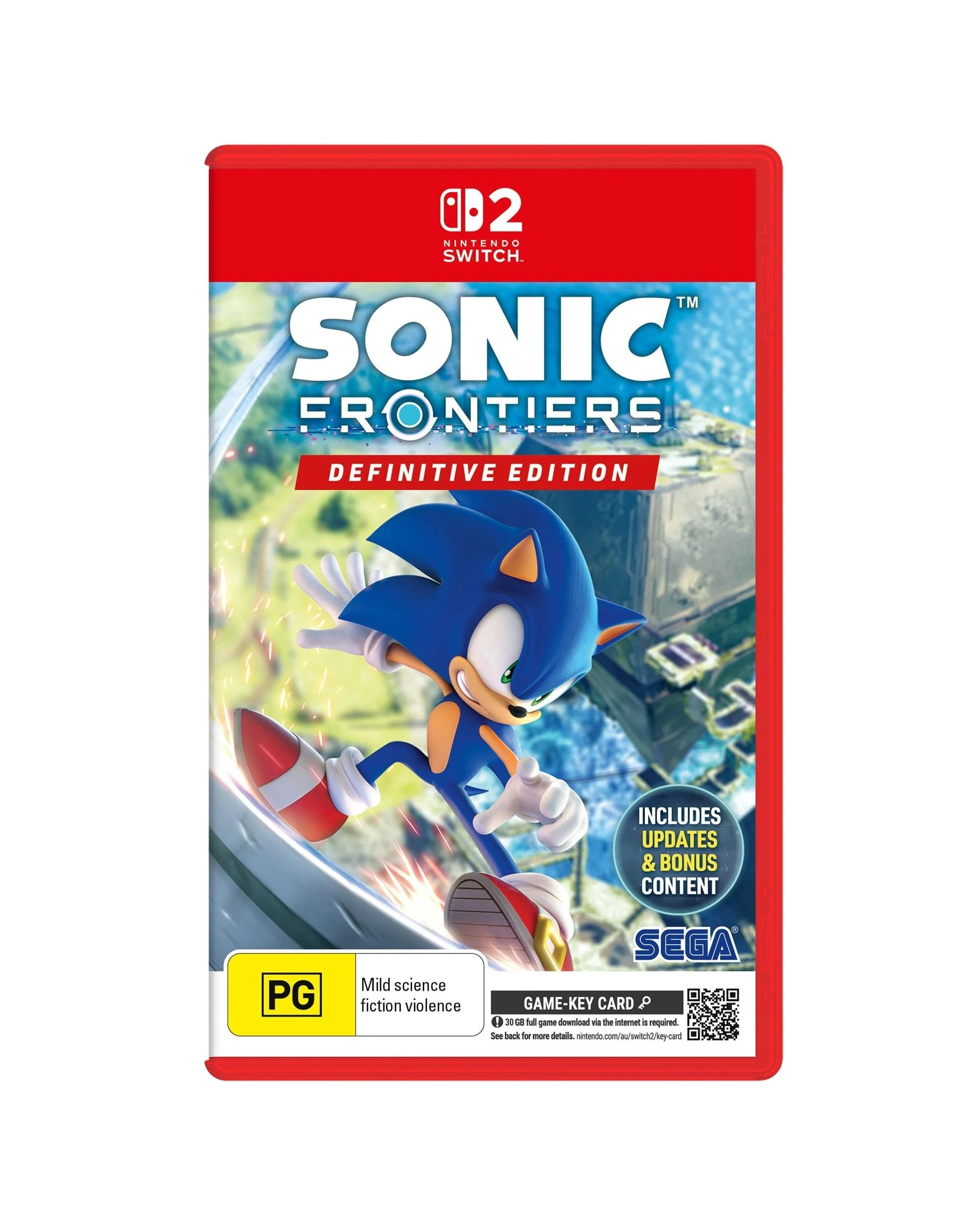 1 Sonic Frontiers Definitive Edition - Switch 2, 1 of 7
