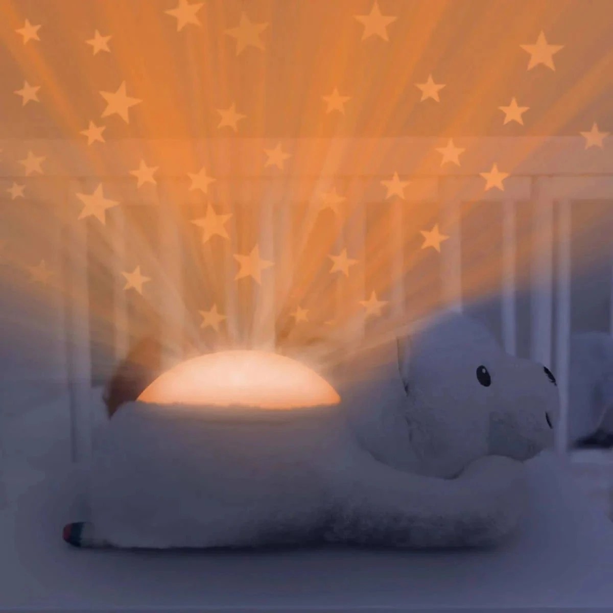 4 ZAZU Bedtime Projector - Polly The Polar Bear With Star Projections, 4 of 4