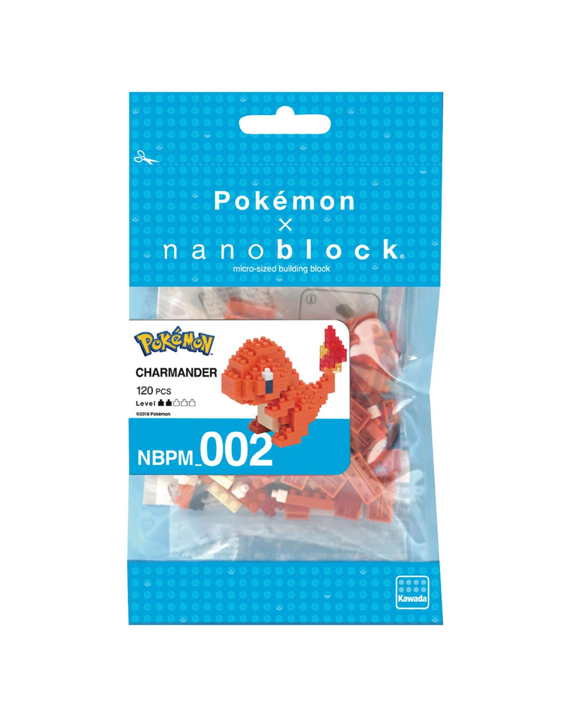 3 Nanoblock Pokemon Charmander, 3 of 3