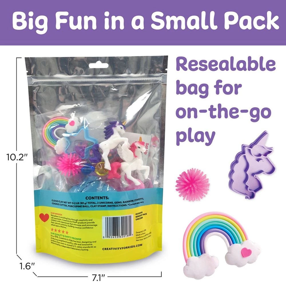 2 Creativity for Kids Sensory Pack Unicorn, 2 of 9