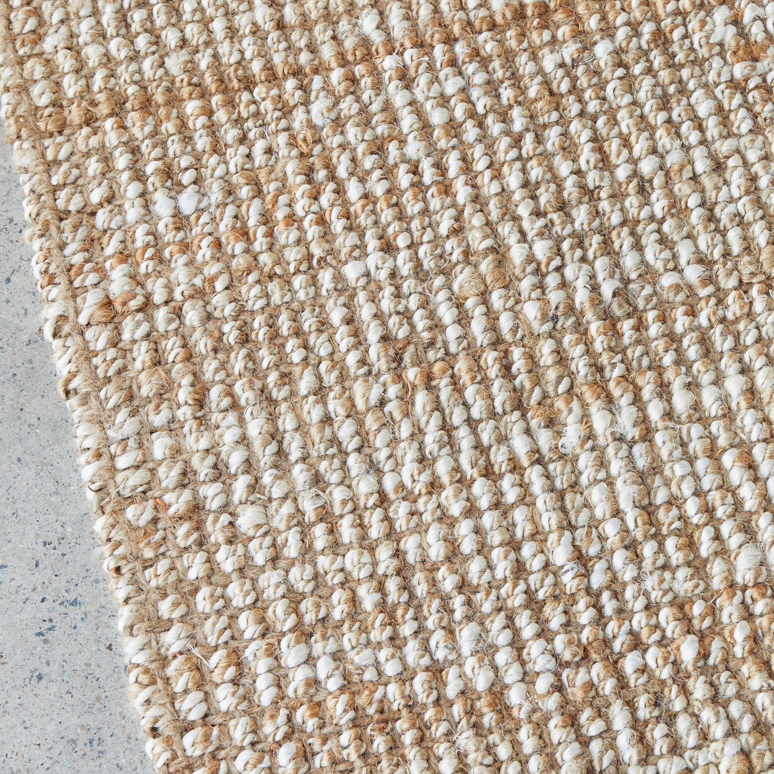 6 Common Ground Rugs Kingsley Hunter 380x280cm - Extra Large Jute Rug - White, 6 of 8