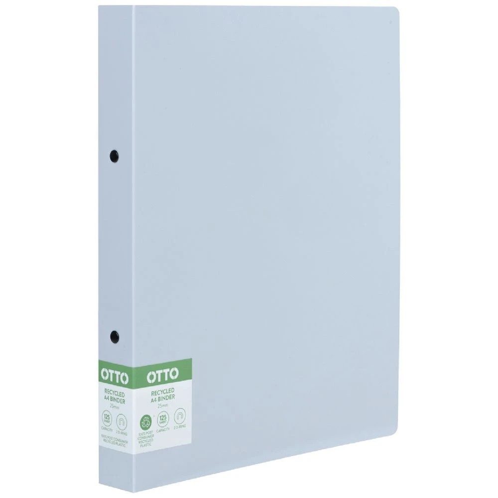 1 Otto A4 2D  Binder 25mm Grey, 1 of 5