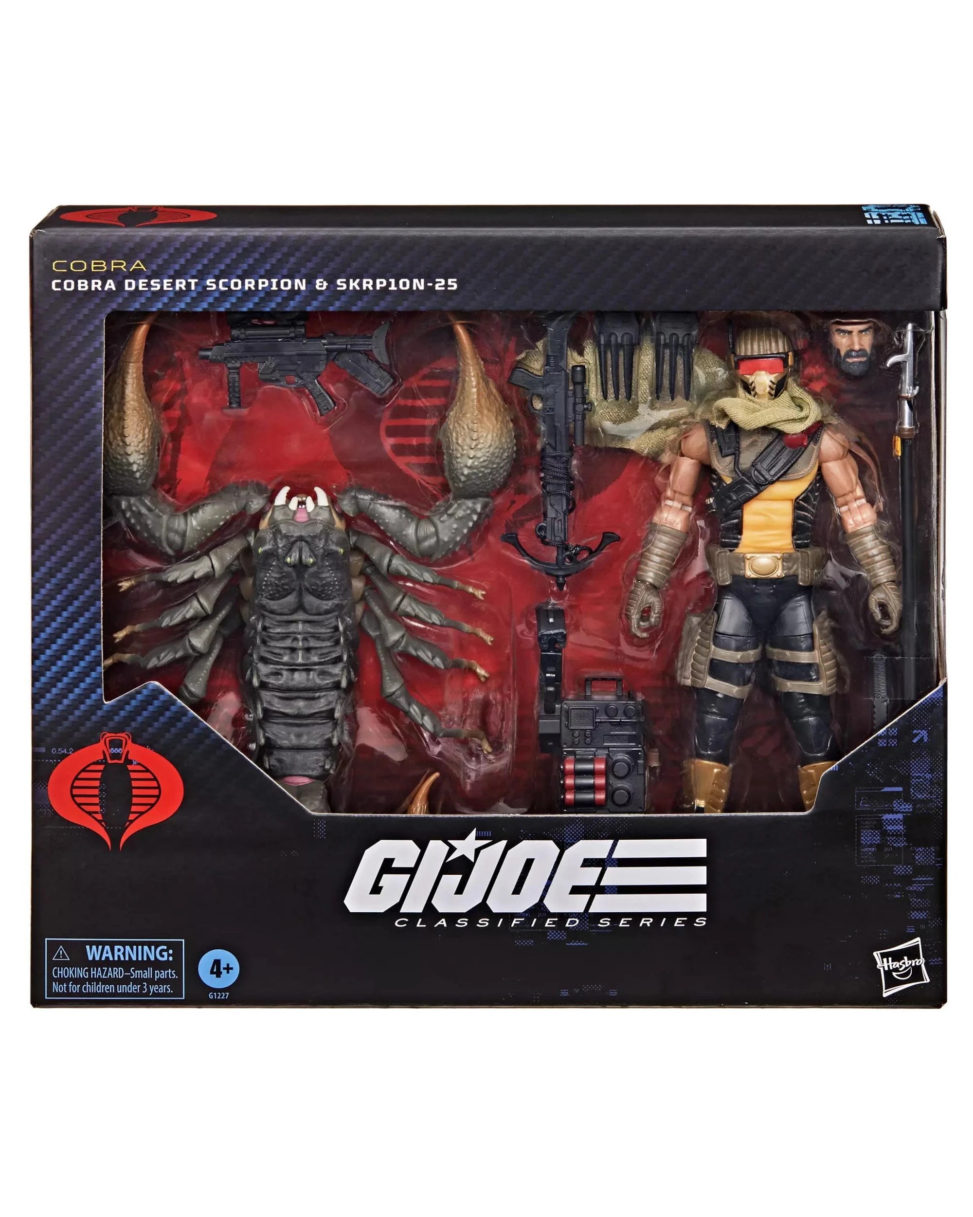1 G.I. Joe Classified Series: #180 Cobra Desert Scorpion and SKRP10N-25 Action Figure, 1 of 10