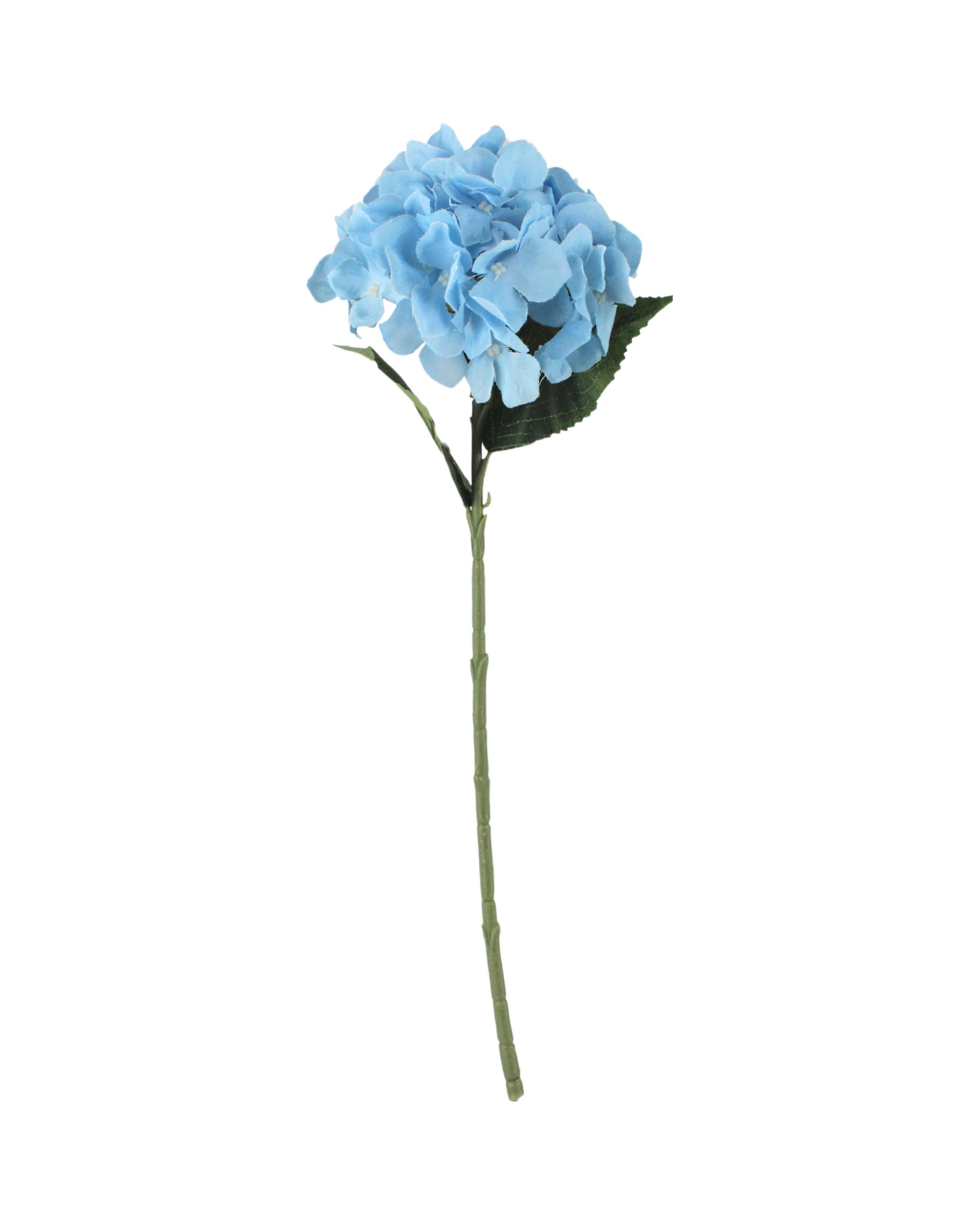 1 Gold Star Artificial Pastel Hydrangea 1 Stem - Blue, 1 of 3