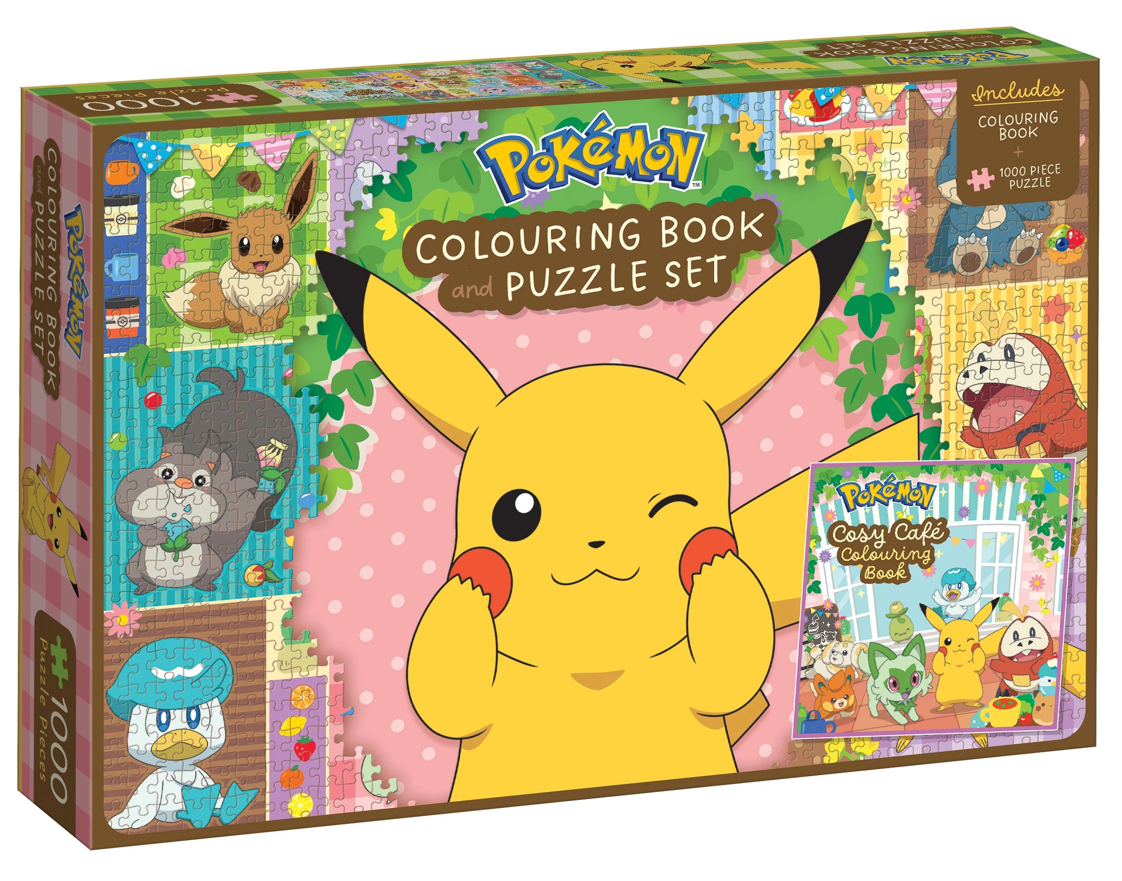 1 Pokemon: Colouring Book & Puzzle Set - Book, 1 of 3