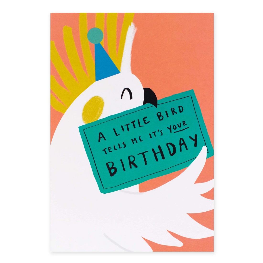 3 Creative Publishing from Hallmark Birthday Card - Cockatoo, 3 of 3
