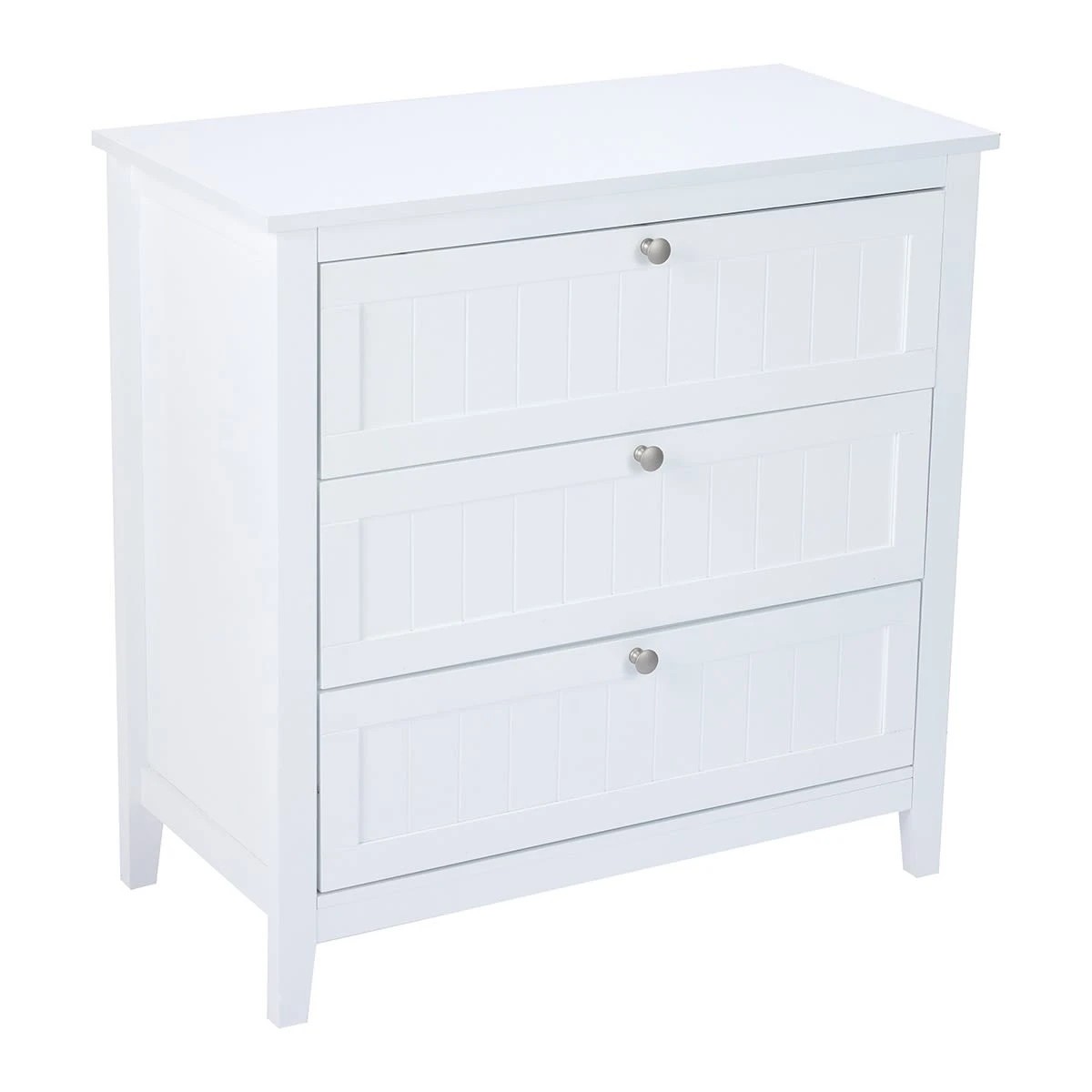 4 Hamptons 3 Drawer Chest, 4 of 10