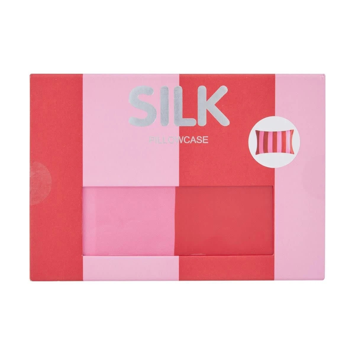 1 Silk Pillowcase - Stripe, 1 of 7