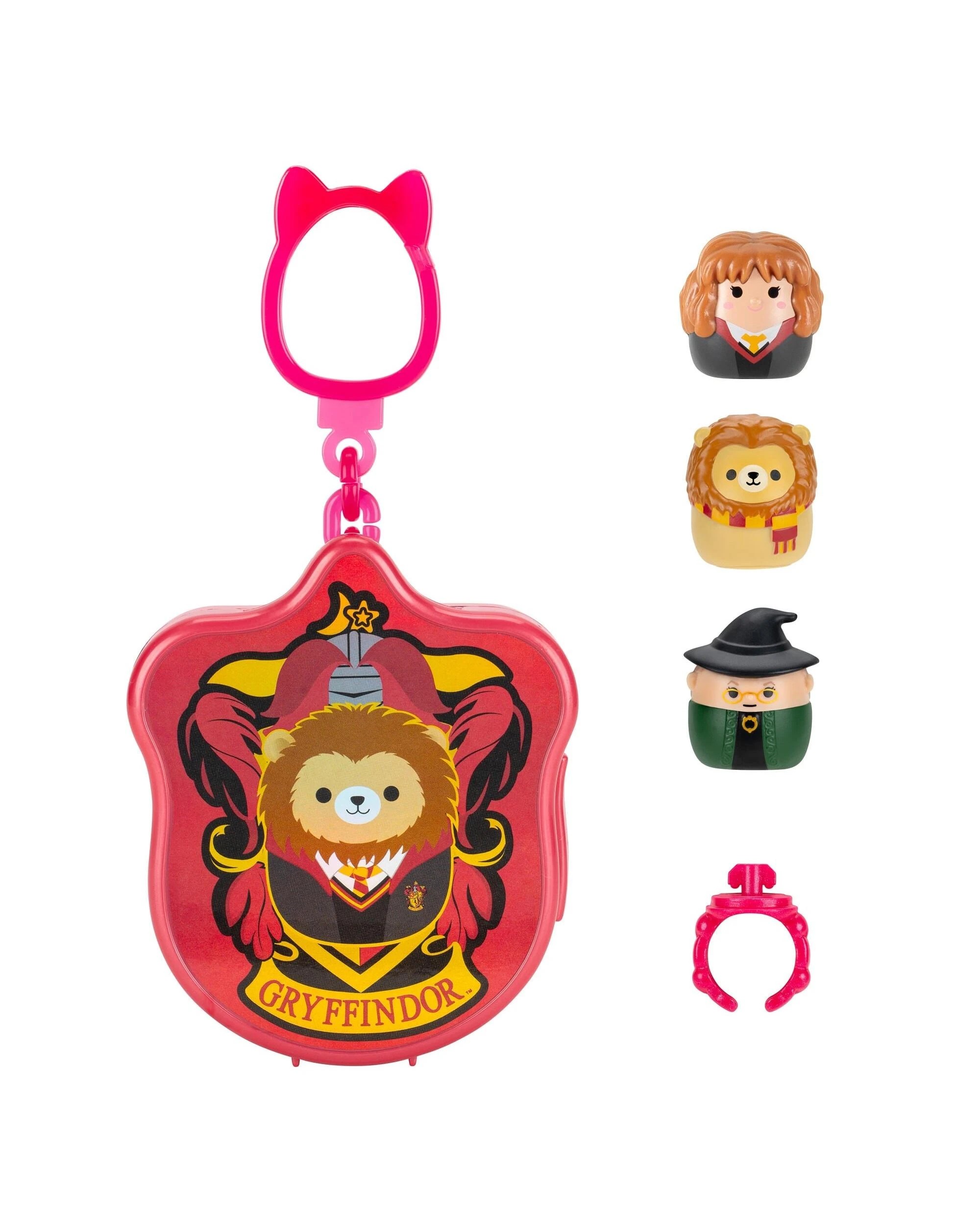 4 Squishmallows Squish-A-Longs Clip-A-Longs Harry Potter Mystery Mini-Squish Series 1 Blind Box, 4 of 8