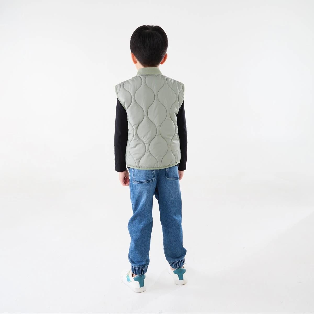 7 Liner Puffer Vest Sea Spray, 7 of 9