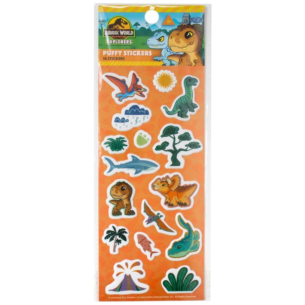1 Puffy Stickers Jurassic World, 1 of 2