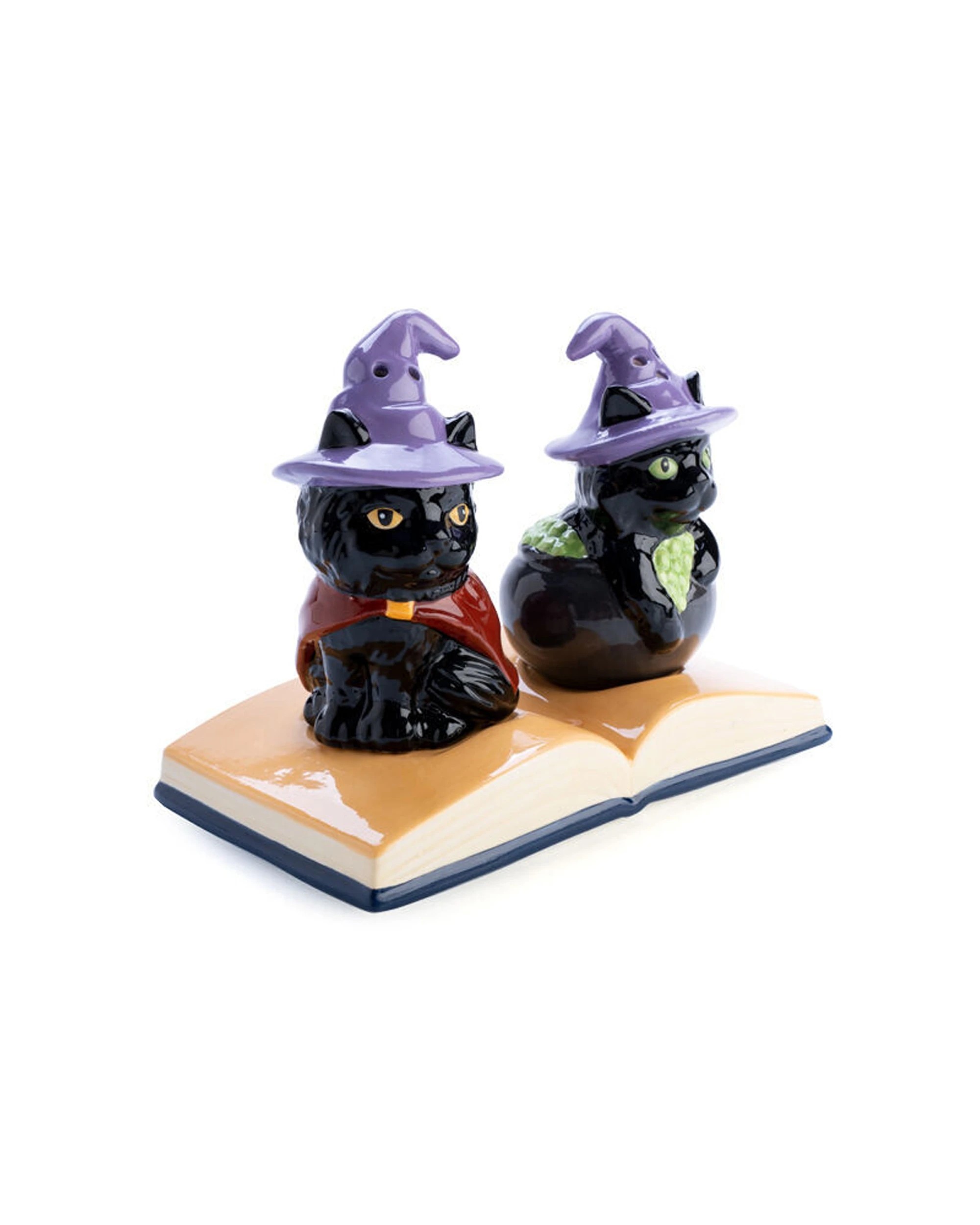 3 Flavour Mates 2pc 3D Salt & Pepper Shaker Set 14.5x8.5x11cm Cats - Black, 3 of 5