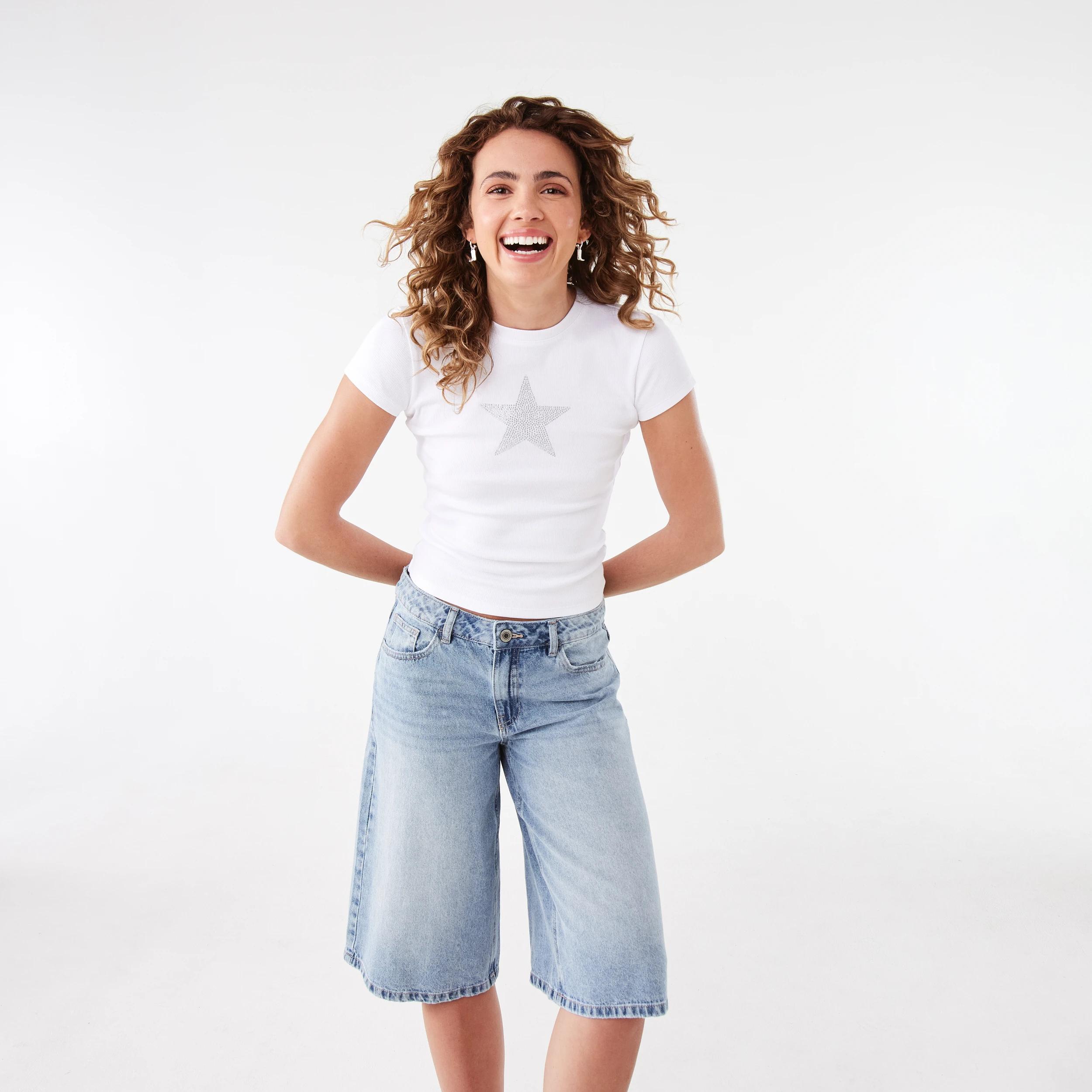 10 Baggy Bermuda Shorts Light Wash, 10 of 10