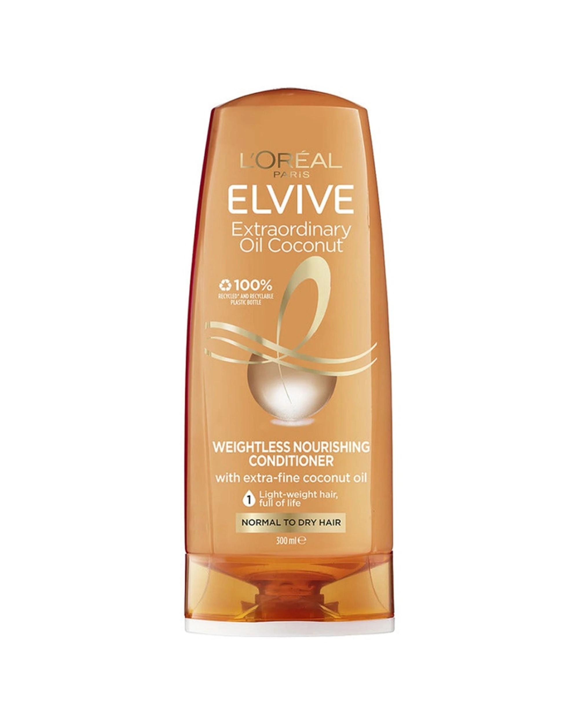 1 Loreal Elvive Extraordinary Oil Coconut Conditioner 300ml, 1 of 4
