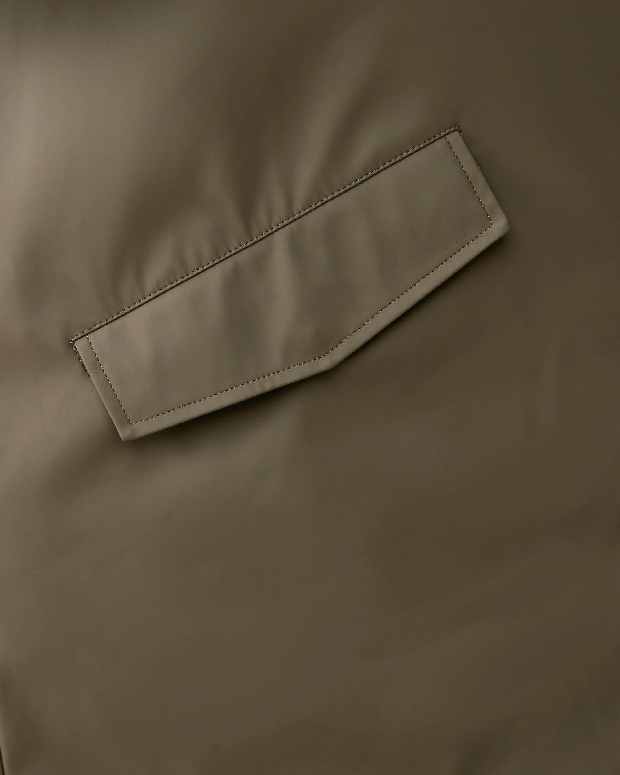 7 Curve Rain Coat Deep Olive, 7 of 9