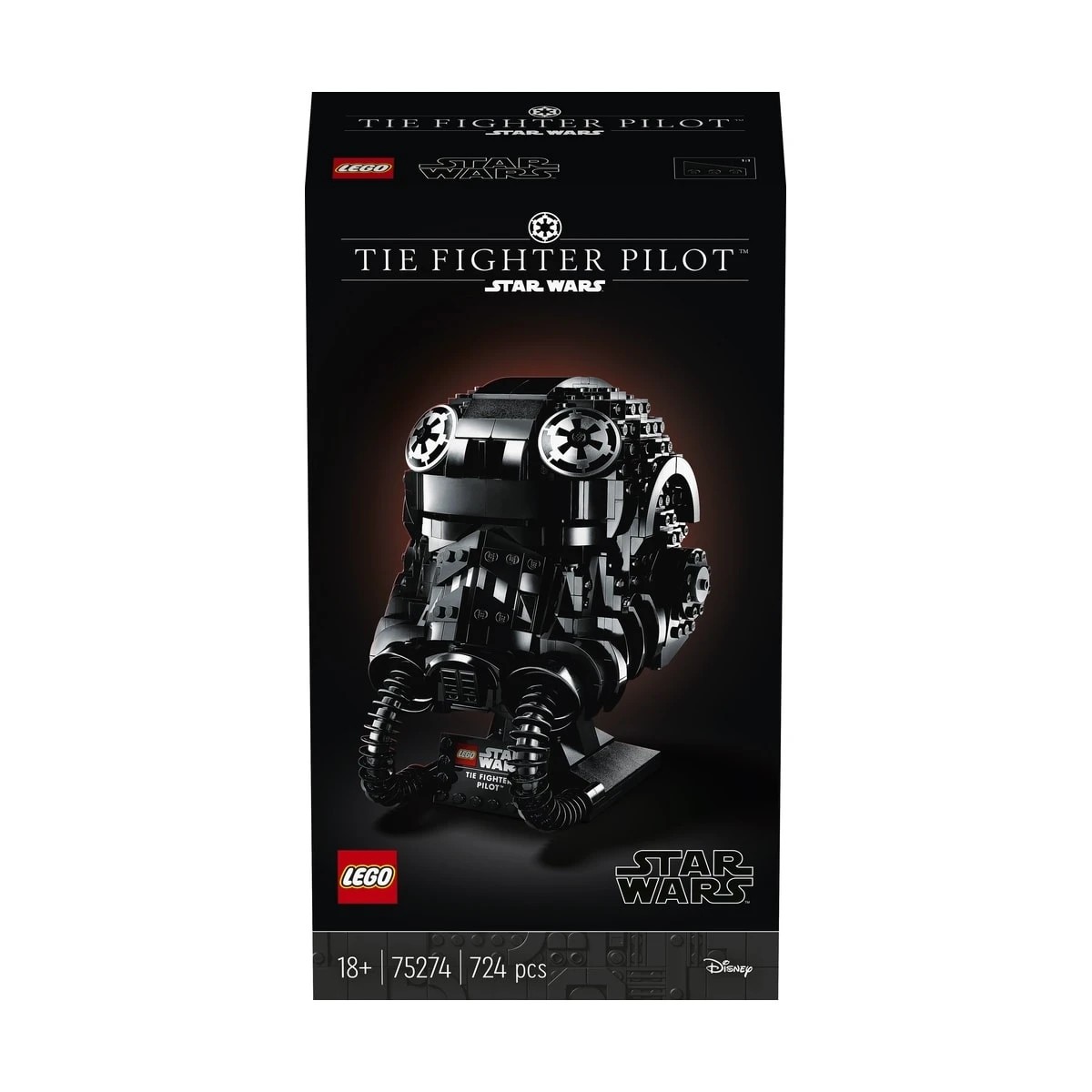 4 LEGO Star Wars TIE Fighter Pilot Helmet 75274, 4 of 7