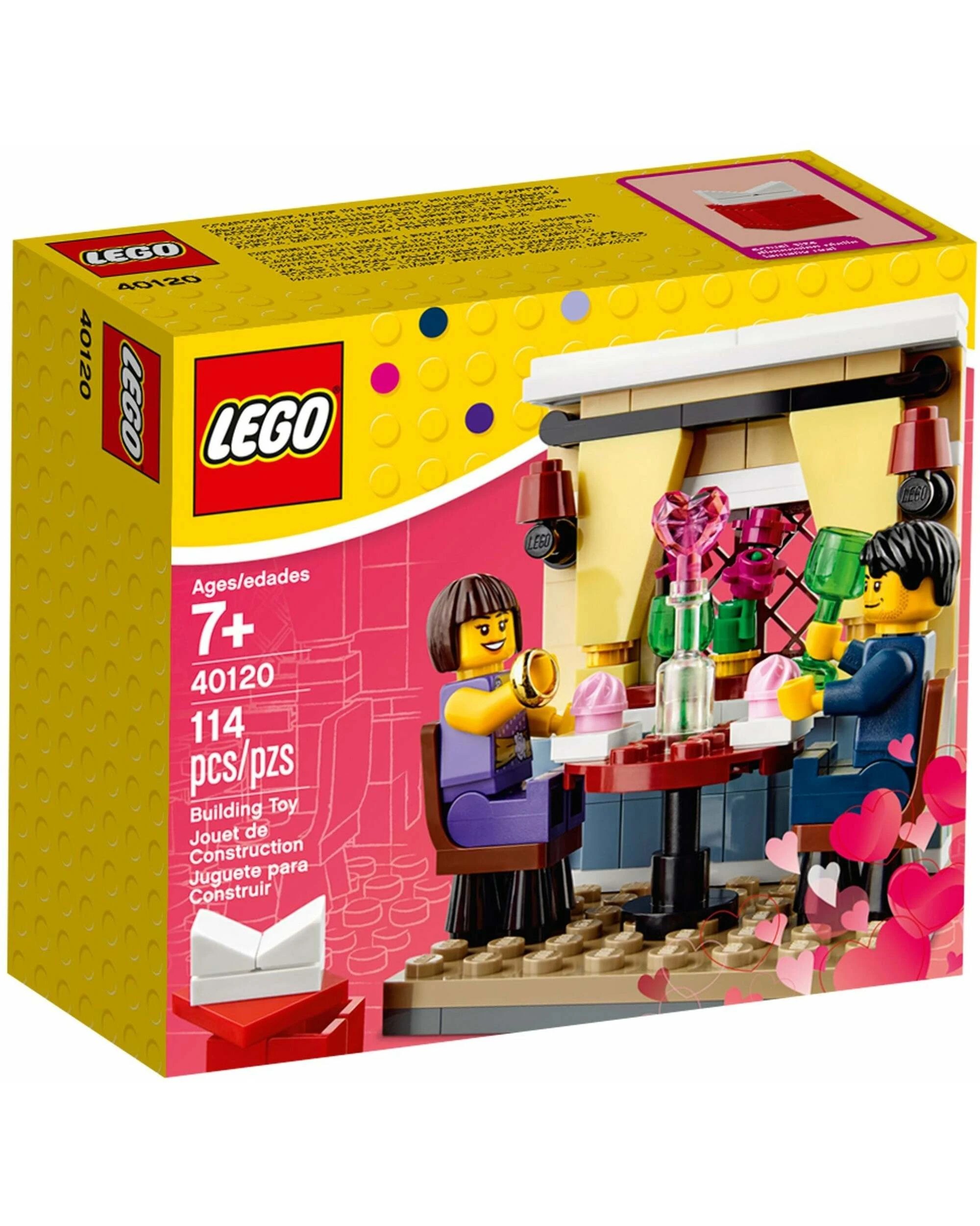 1 LEGO 40120 Valentine's Day Dinner Set with Minifigures, 1 of 5