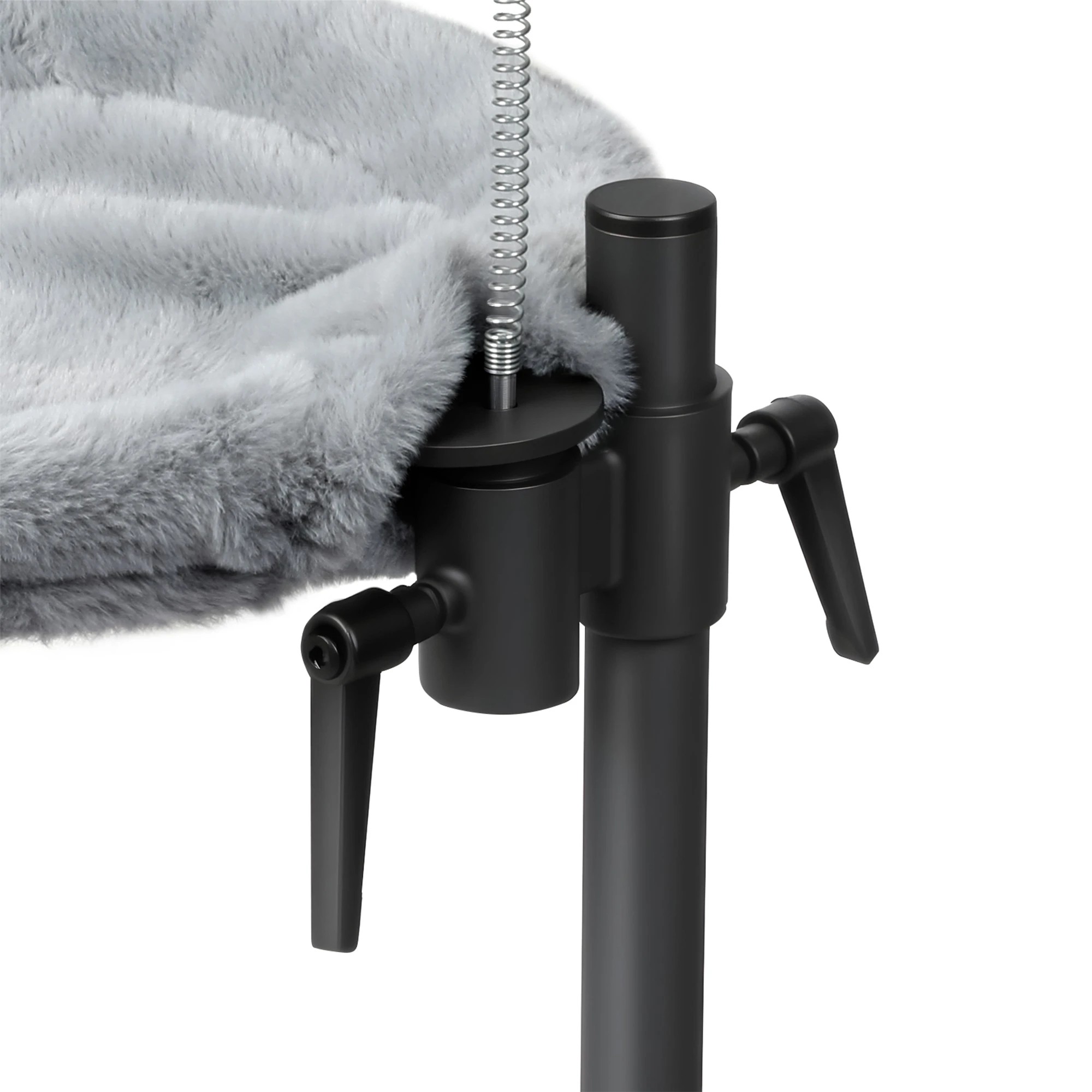 6 Pawz Pet Bed For Desk,Rabbit Velvet Cloth, 360° Rotatable Adjustable Pet Hammock Bed, 6 of 9