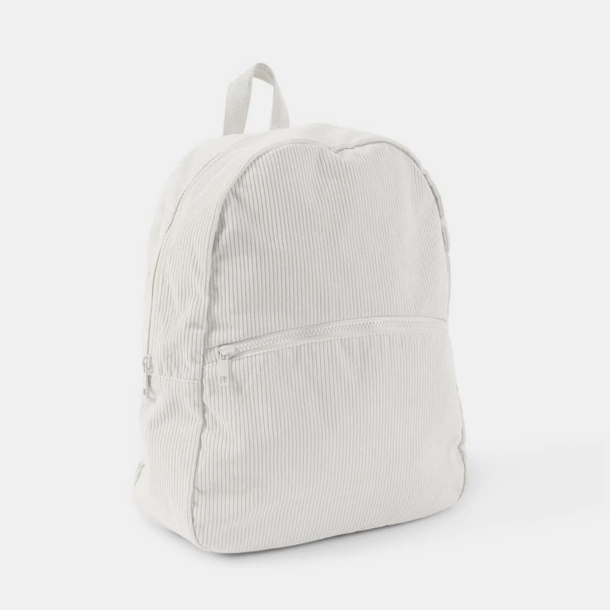 2 Corduroy Backpack Lt Stone, 2 of 5