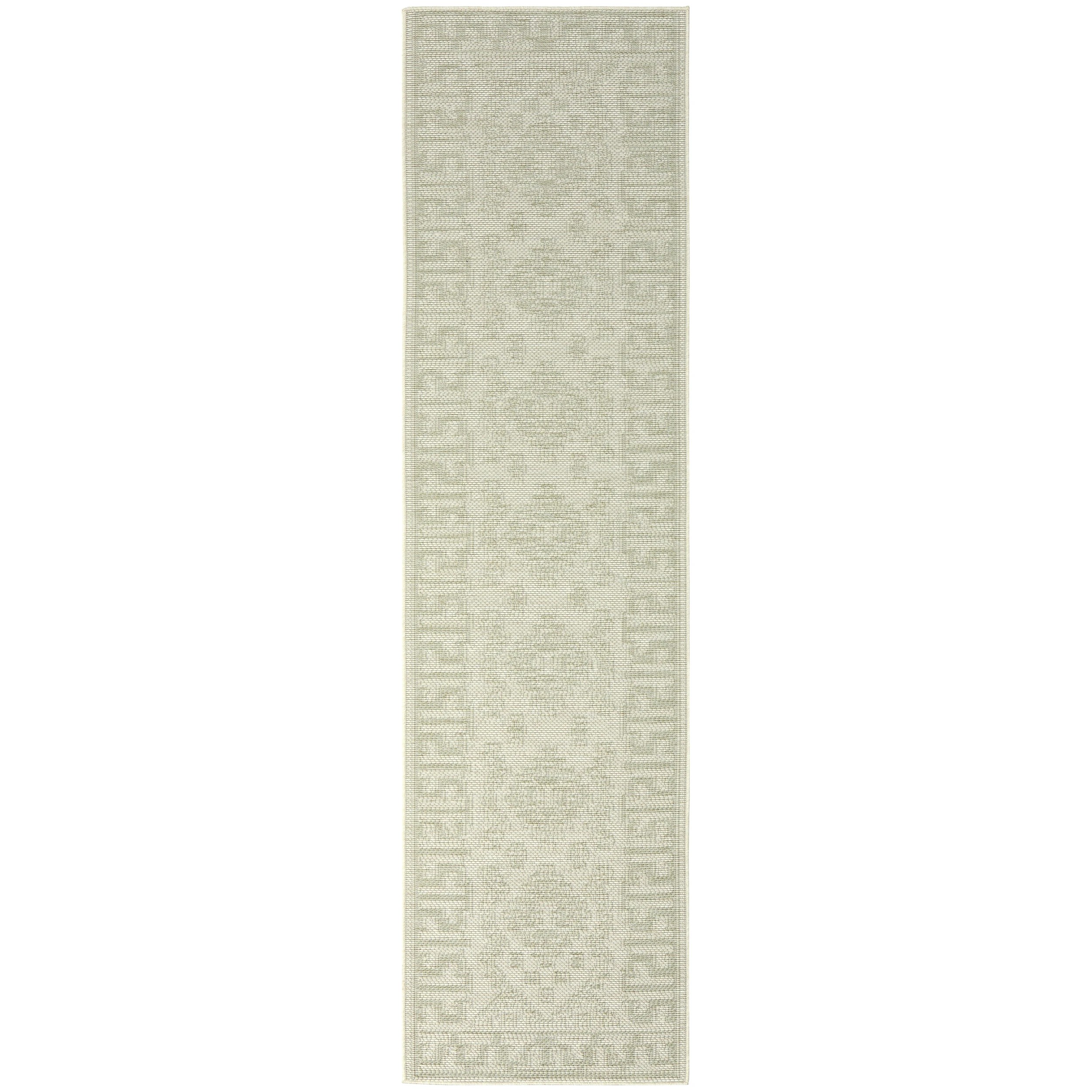 2 Common Ground Rugs Palmline Kuza 400x80cm - Large Outdoor Rug - Green, 2 of 7