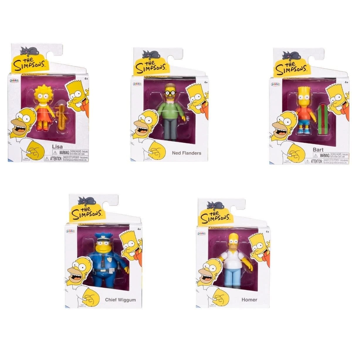 1 6cm The Simpsons Figure - Assorted, 1 of 8