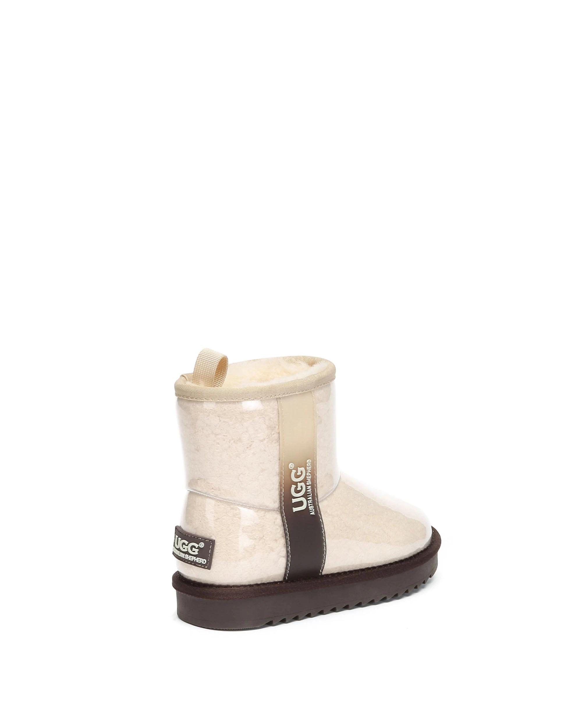 3 Australian Shepherd UGG Kids Neo Boots CHOCOLATE, 3 of 5