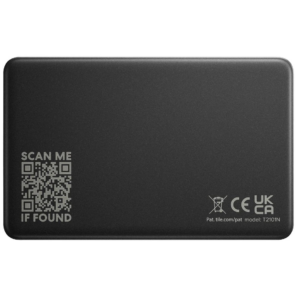 4 Tile Slim Bluetooth Tracker Black, 4 of 4