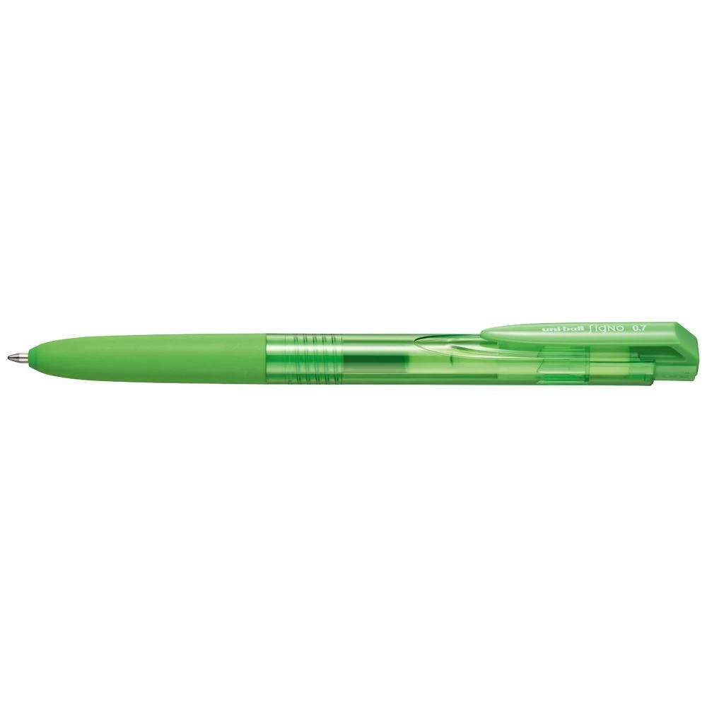 1 Uniball Signo RT1 Retractable Gel Pen 0.7mm Light Green, 1 of 1