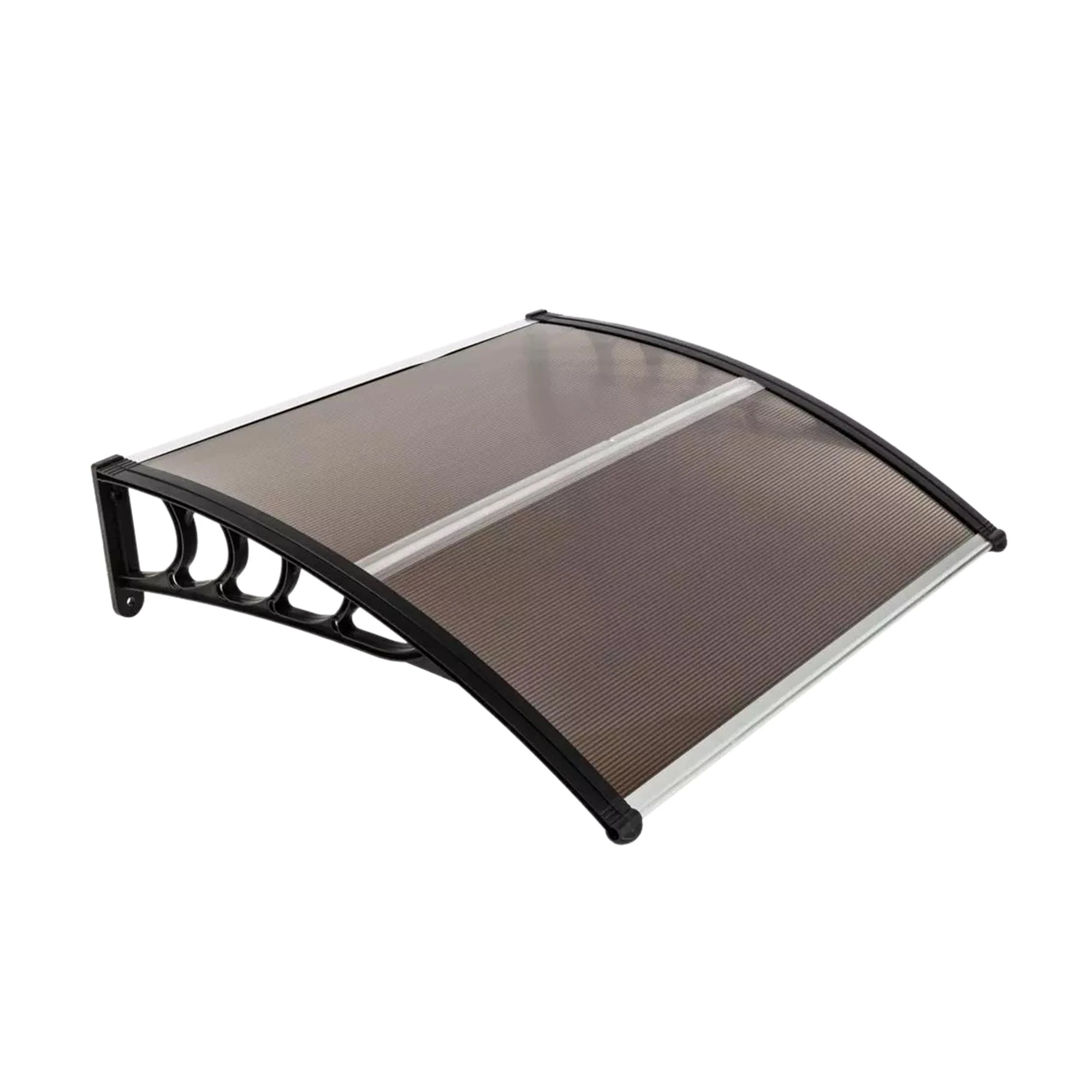 1 Elora Window Door Awning 1x1.2m Outdoor Awning Canopy Shelter Rain Cover Patio, 1 of 8