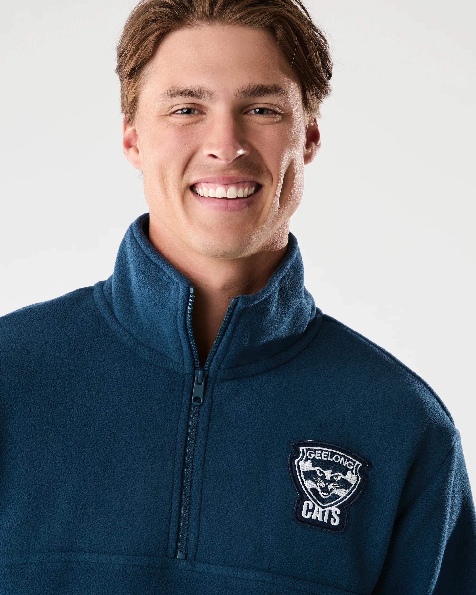 4 Official AFL Adult Polar Fleece Jacket Geelong, 4 of 10