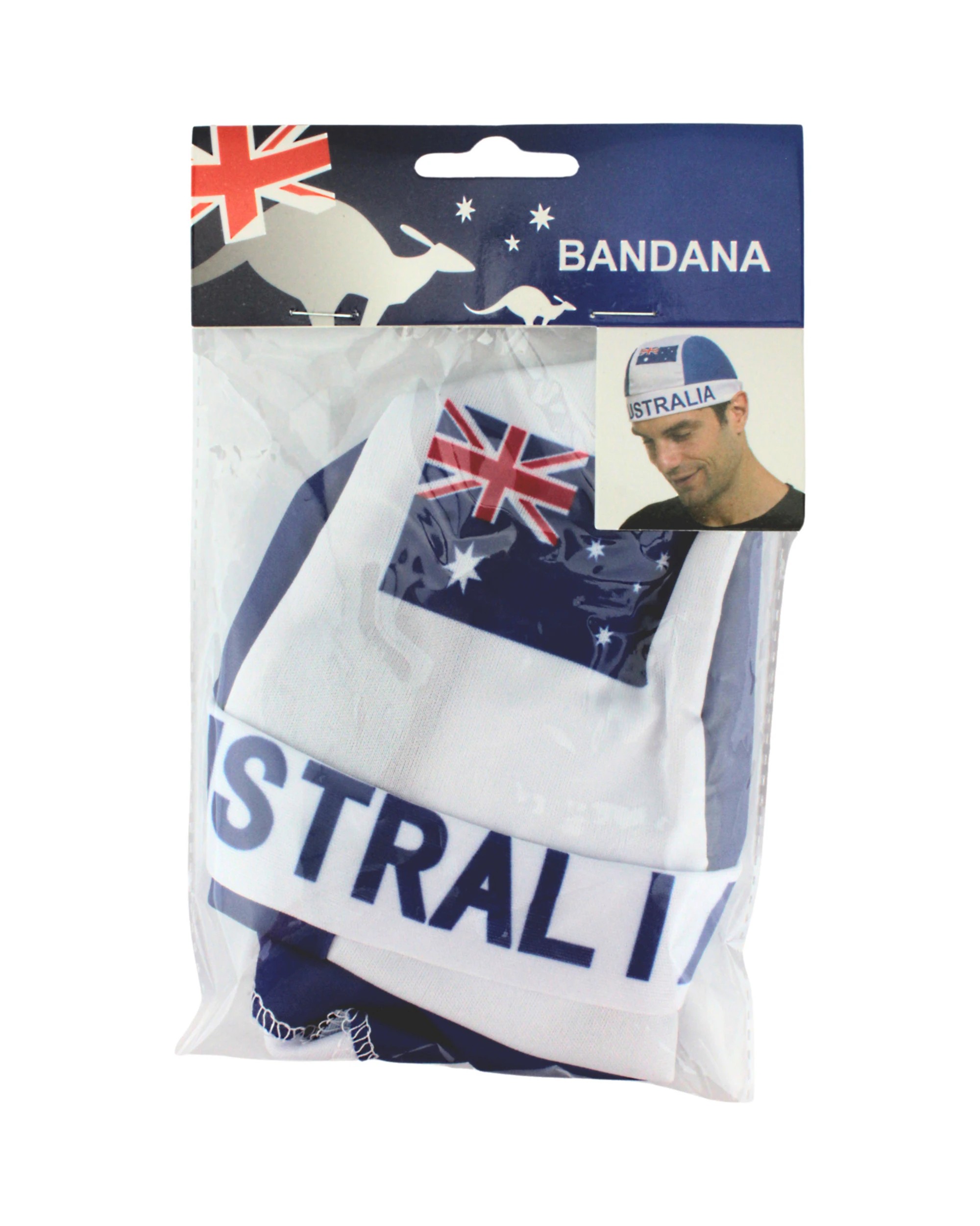 2 Party Planet Australia Flag Bandana - One Size, 2 of 2